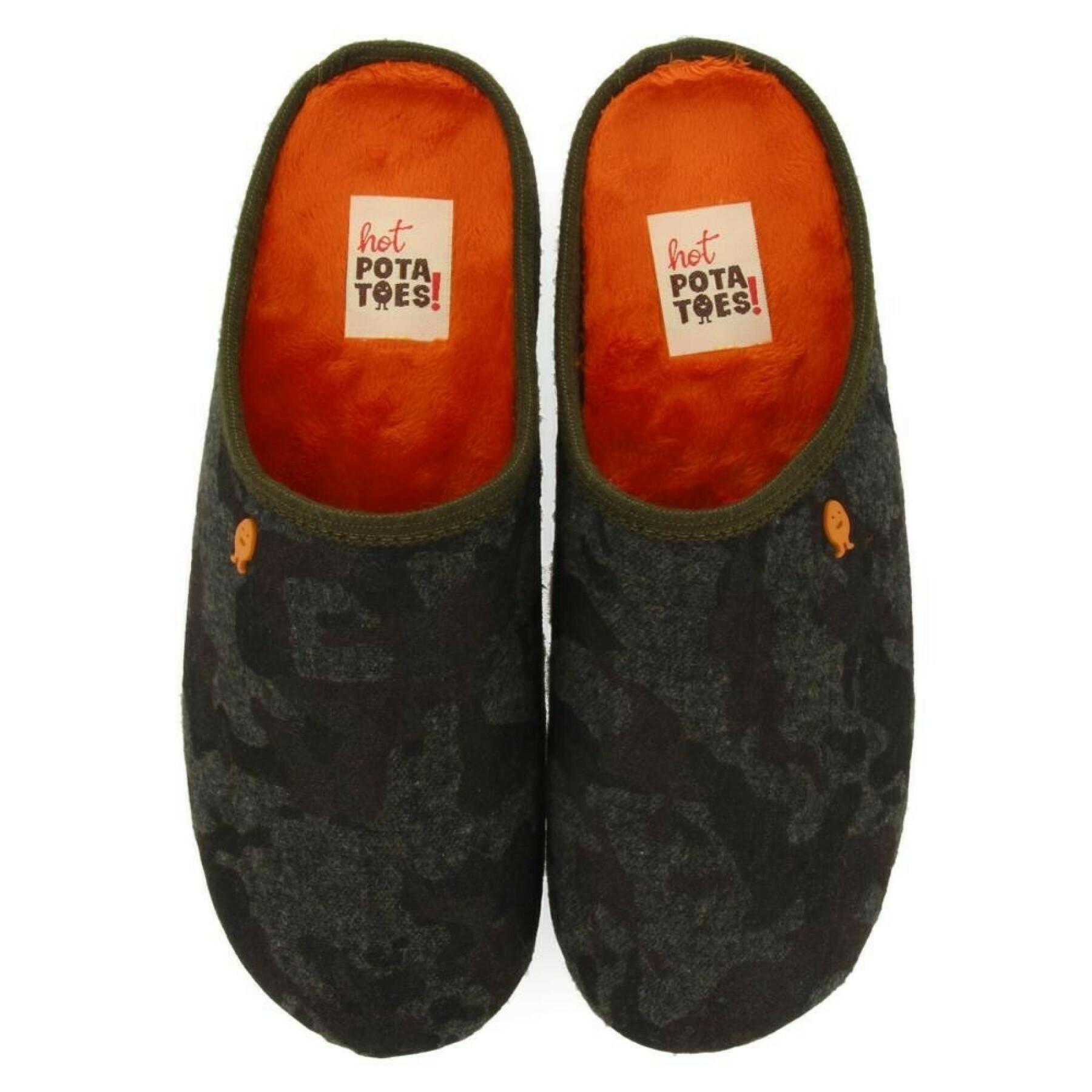 Slippers from the collection Hot Potatoes forchach