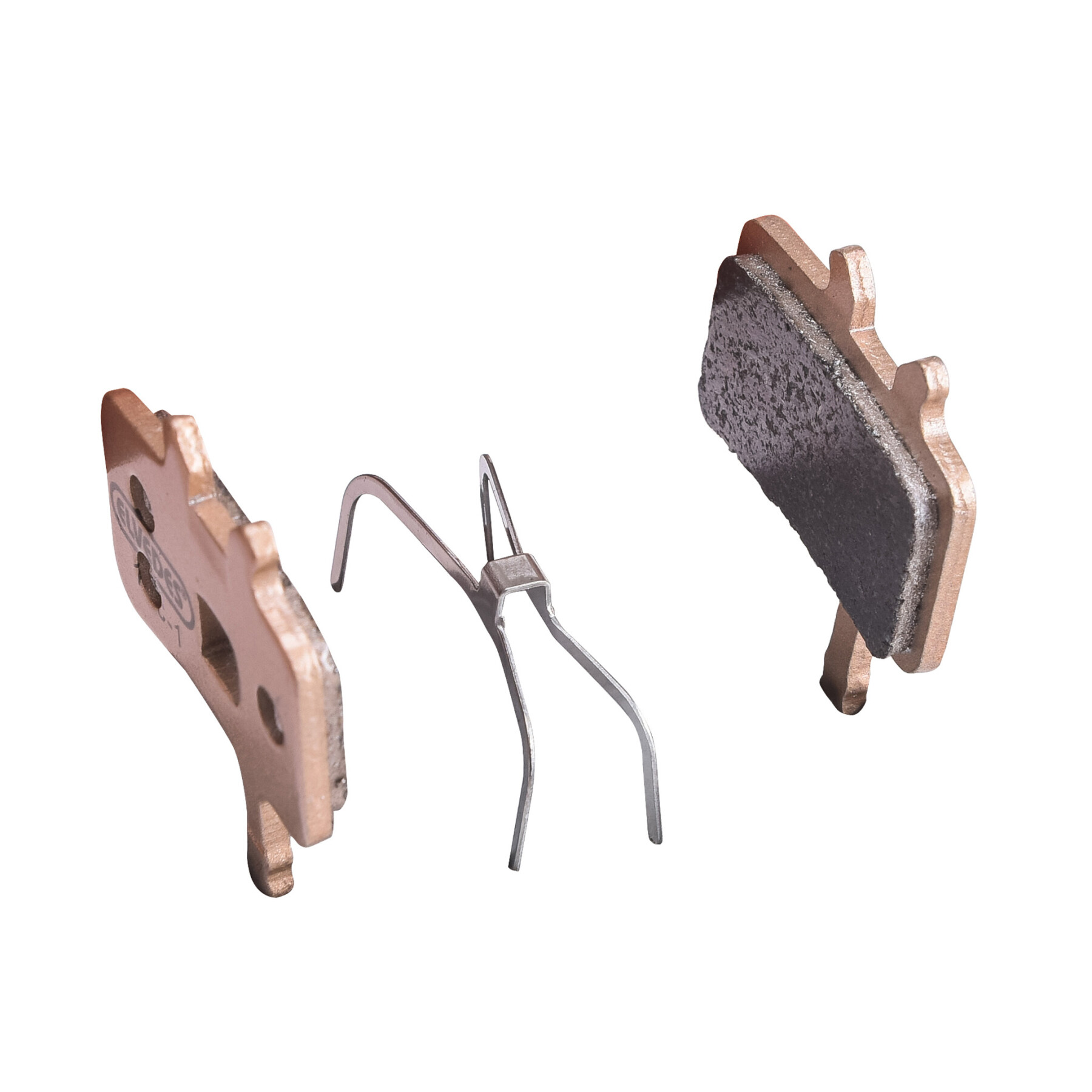 Pair of metal bicycle brake pads Elvedes Avid mech. 2002-2004 / BB7 / all Juicy