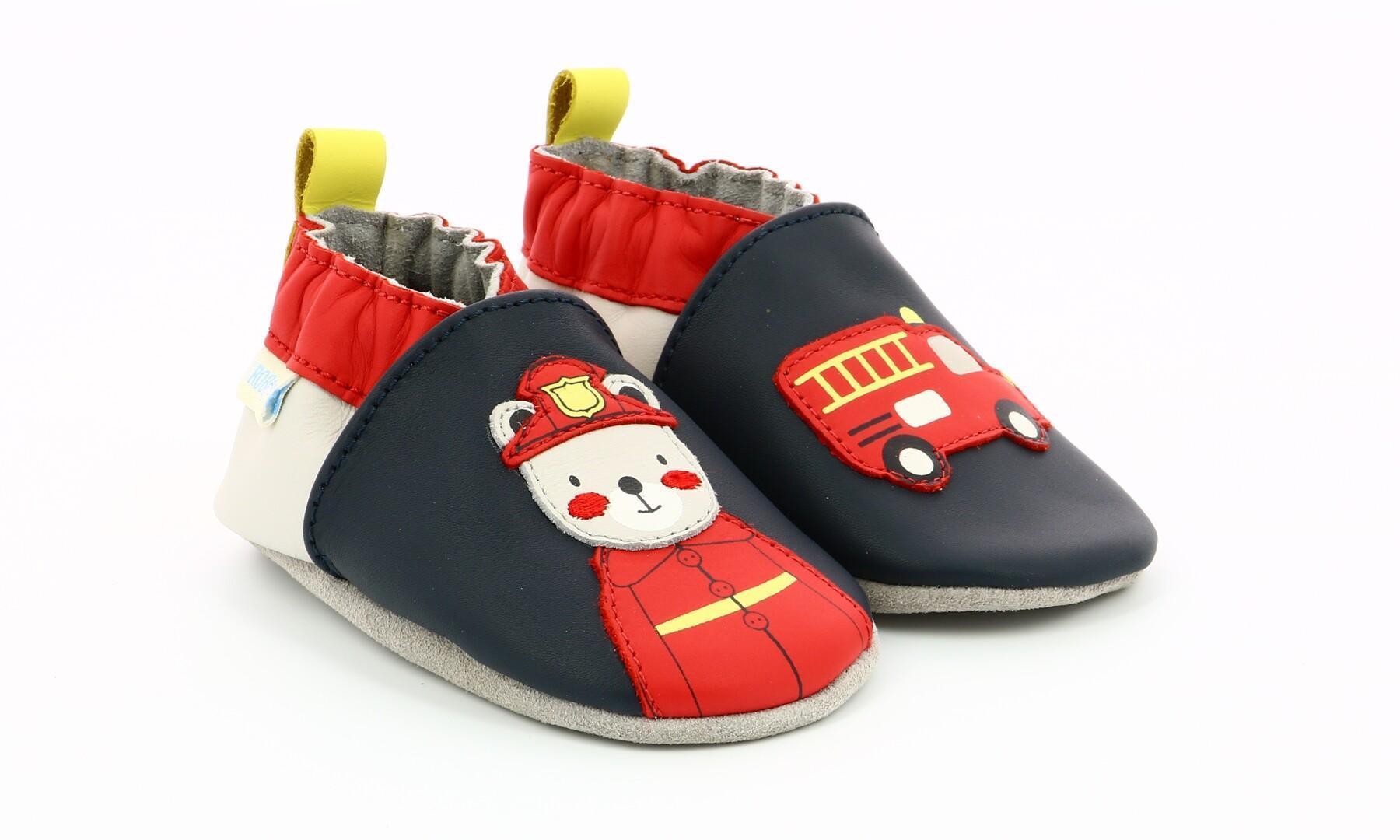 Baby slippers Robeez fireman
