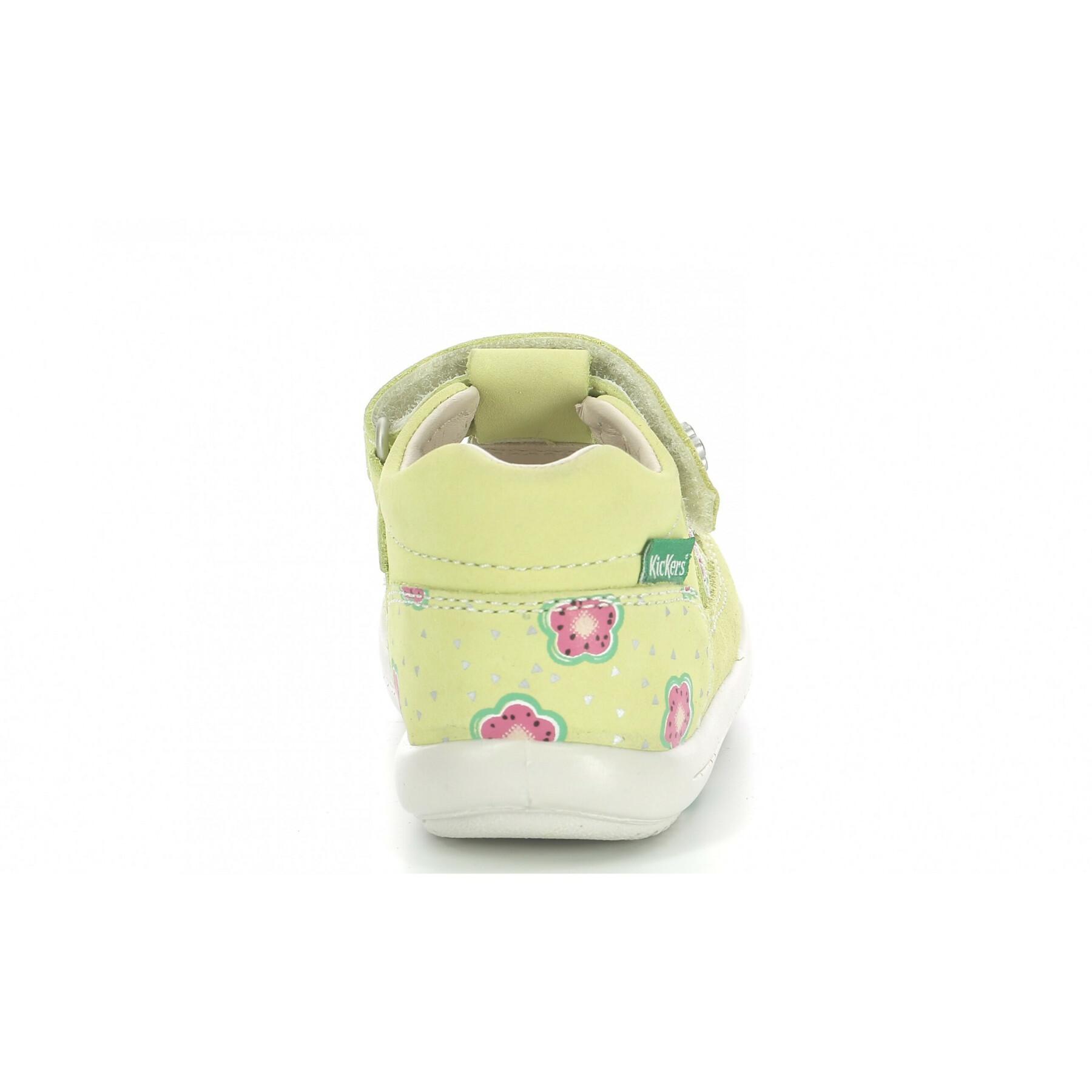 Baby girl sandals Kickers Kiki