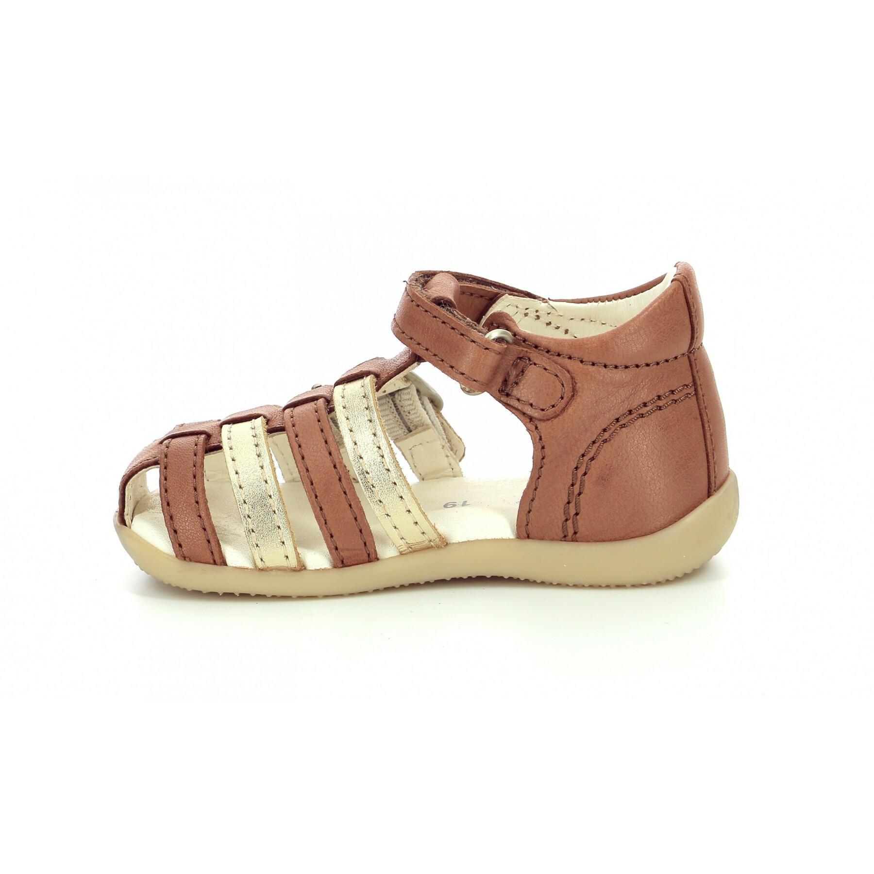 Baby girl sandals Kickers Bigkro