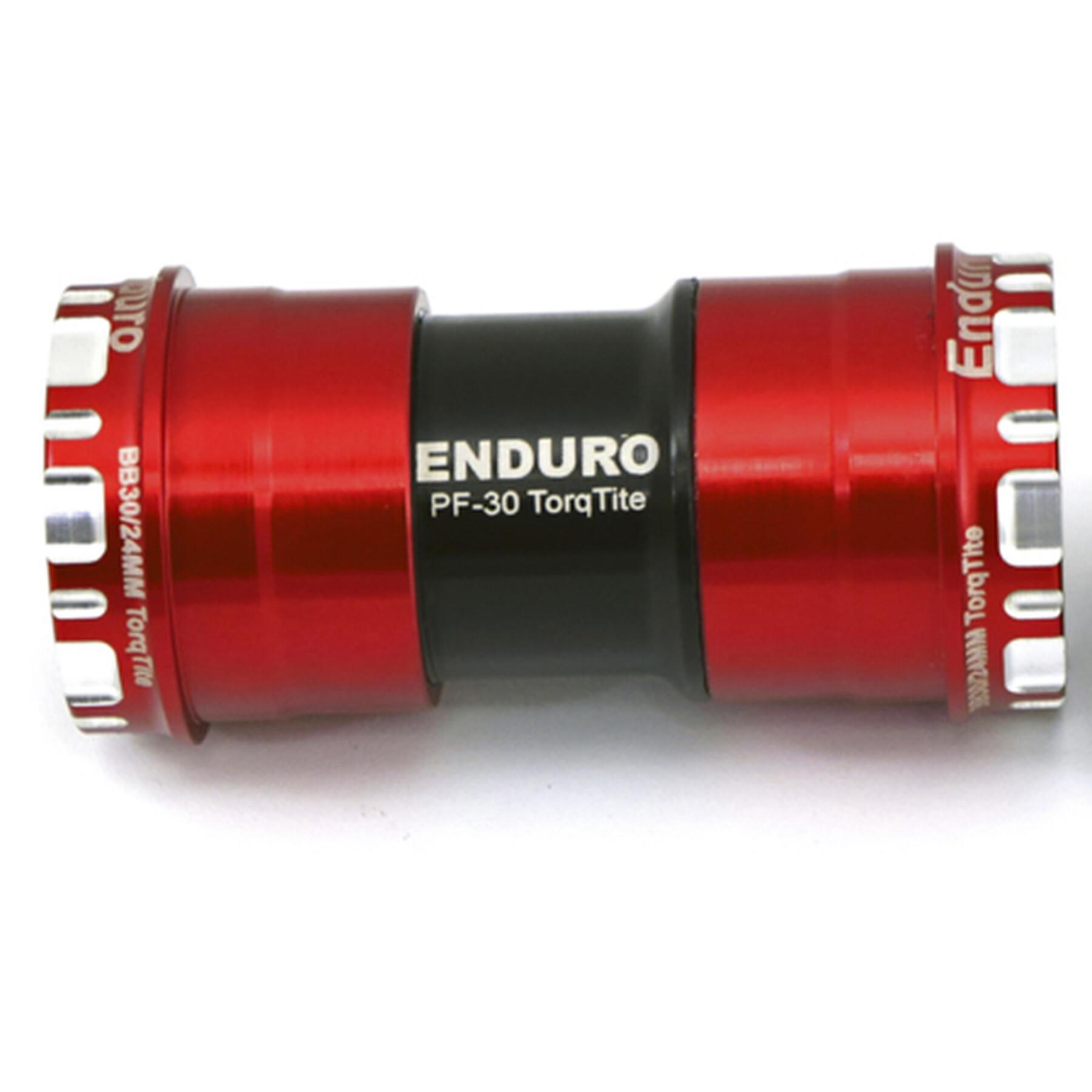 Bottom bracket Enduro Bearings TorqTite BB A/C SS-BB30-BB386-Red