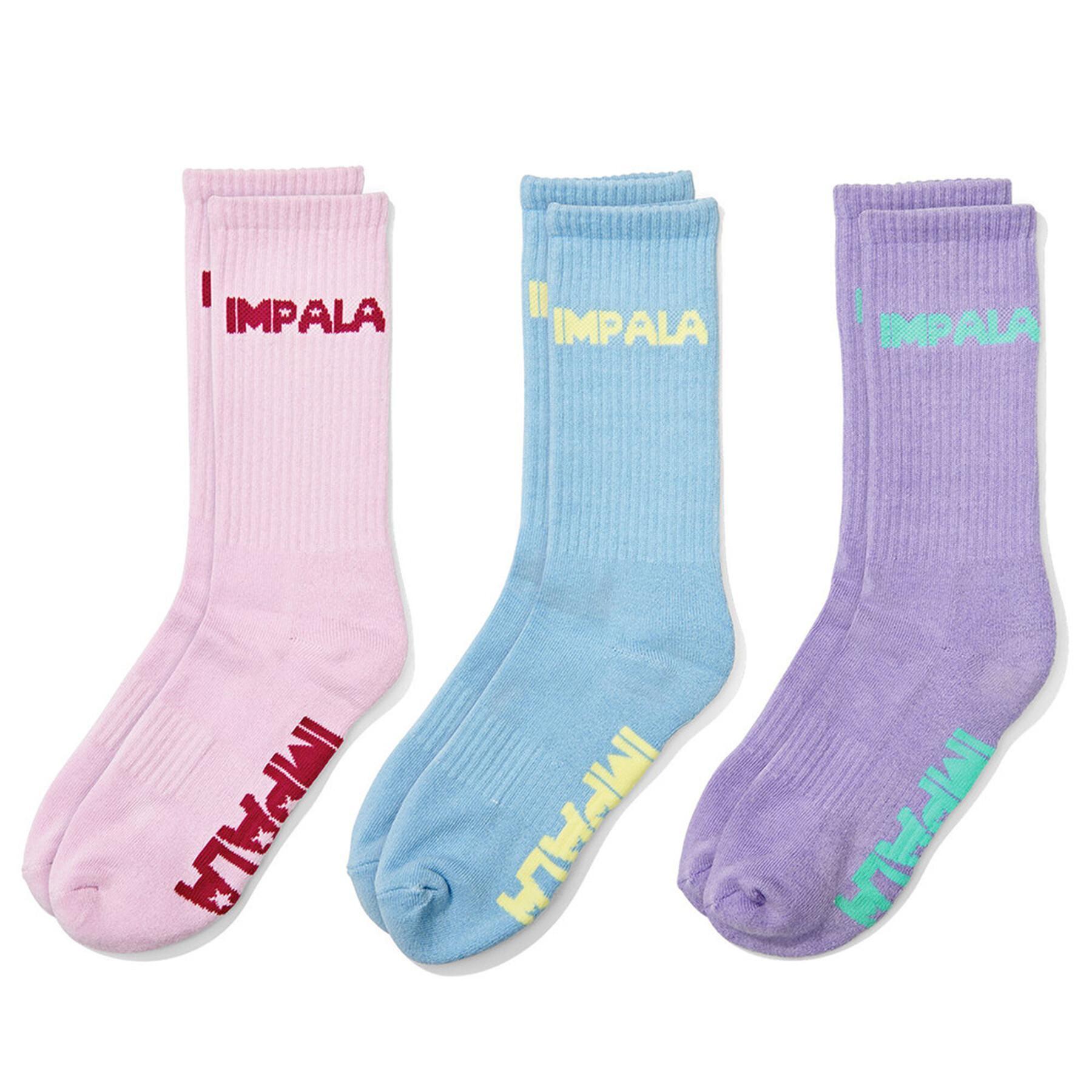Set of 3 socks Impala