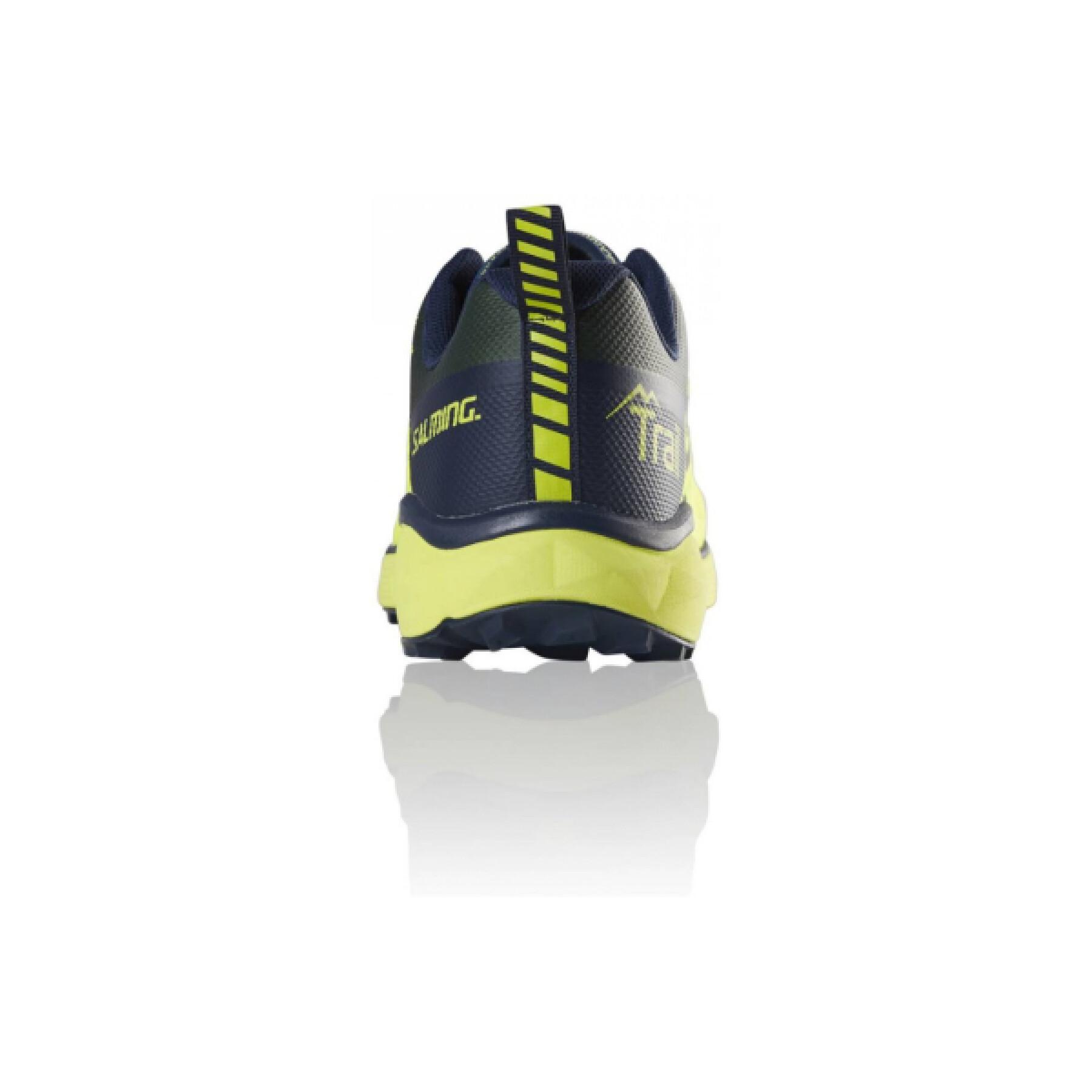 SALMING TRAIL T6 Homme Yellow - Navy - Chaussures Running pour TRAIL et  SWIMRUN