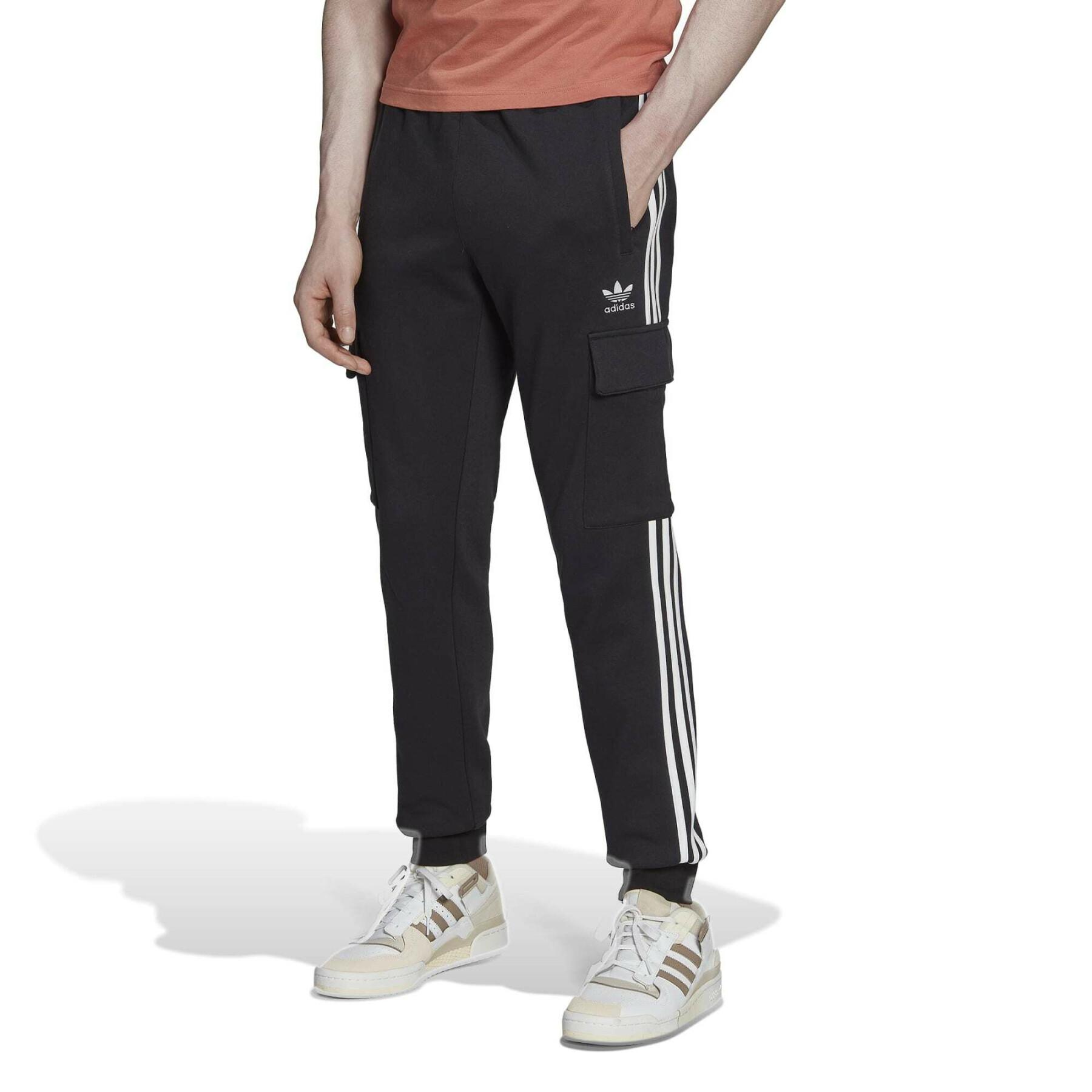 Slim-fit cargo jogging suit with 3 stripes adidas Originals Adicolor