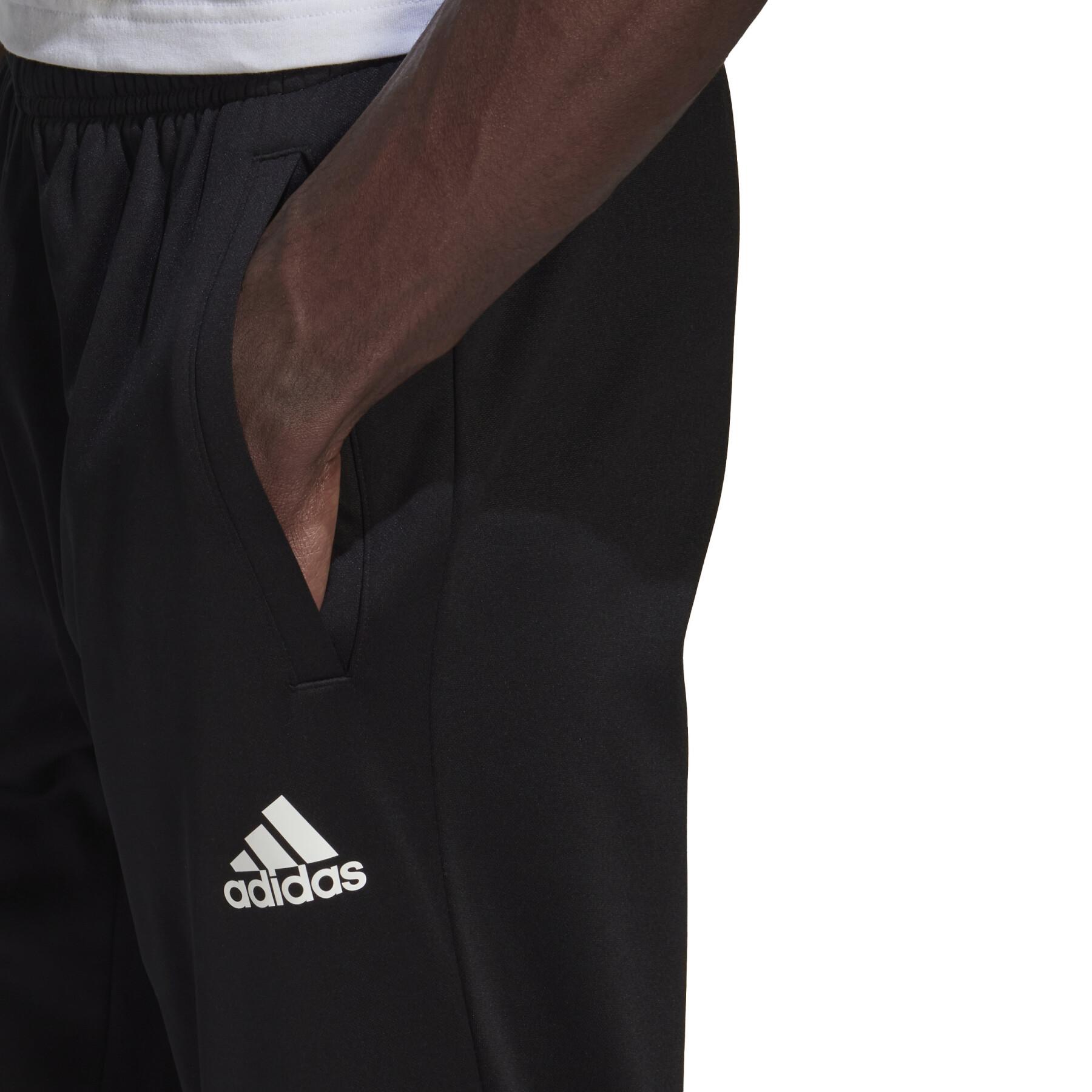 Tapered jogging suit with small logo adidas Aeroready Game and Go