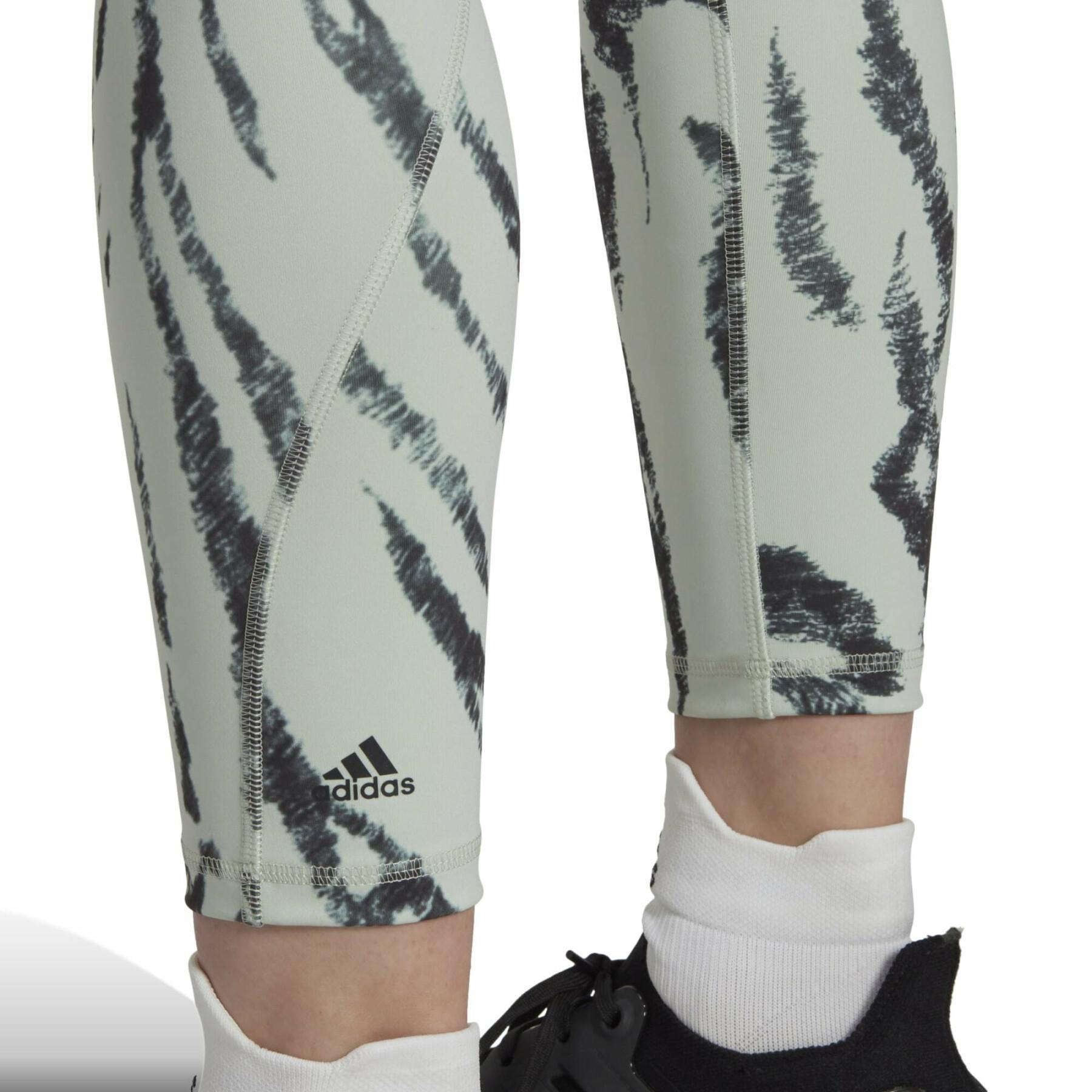 Women's 7/8 printed leggings adidas