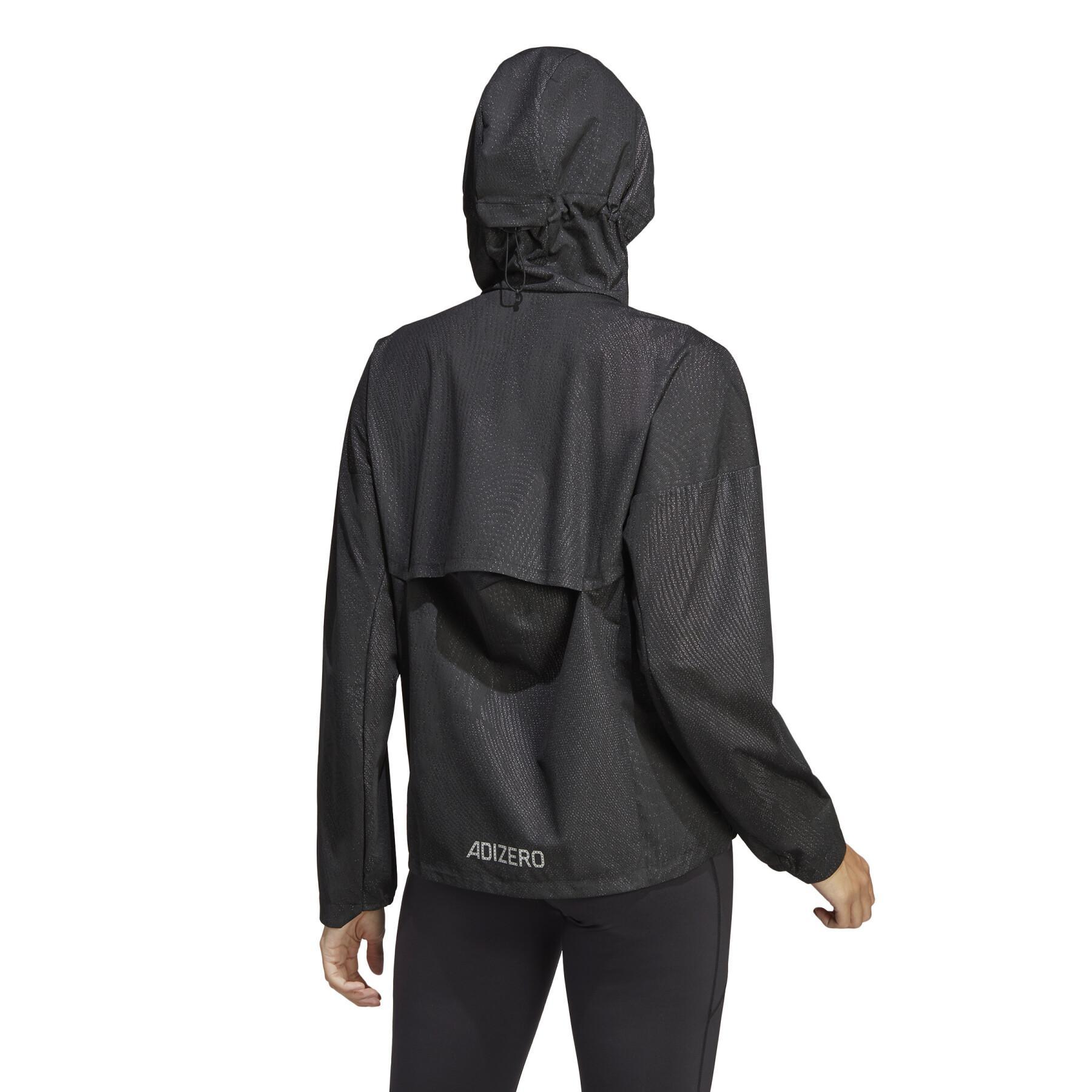 Women's waterproof jacket adidas Adizero