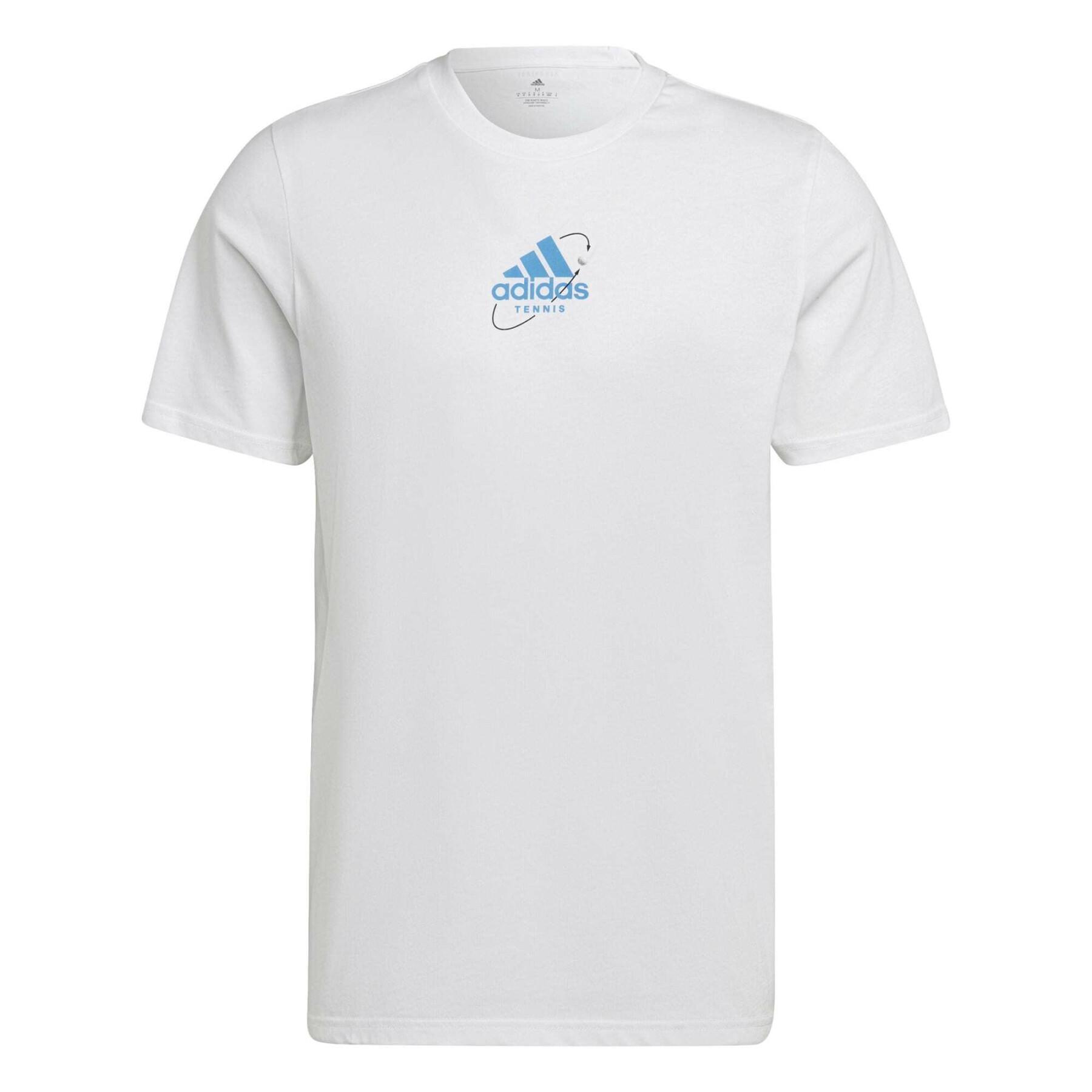 Graphic T-shirt adidas Thiem Logo