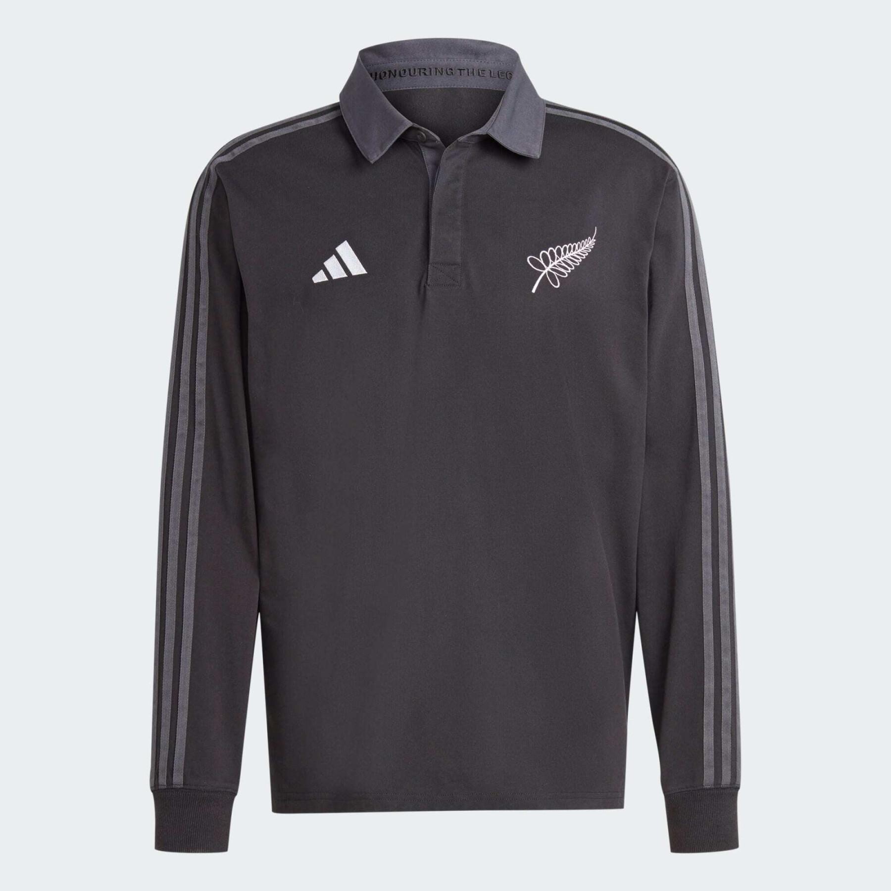 Long sleeve polo shirt All Blacks Aeroready 2023/24