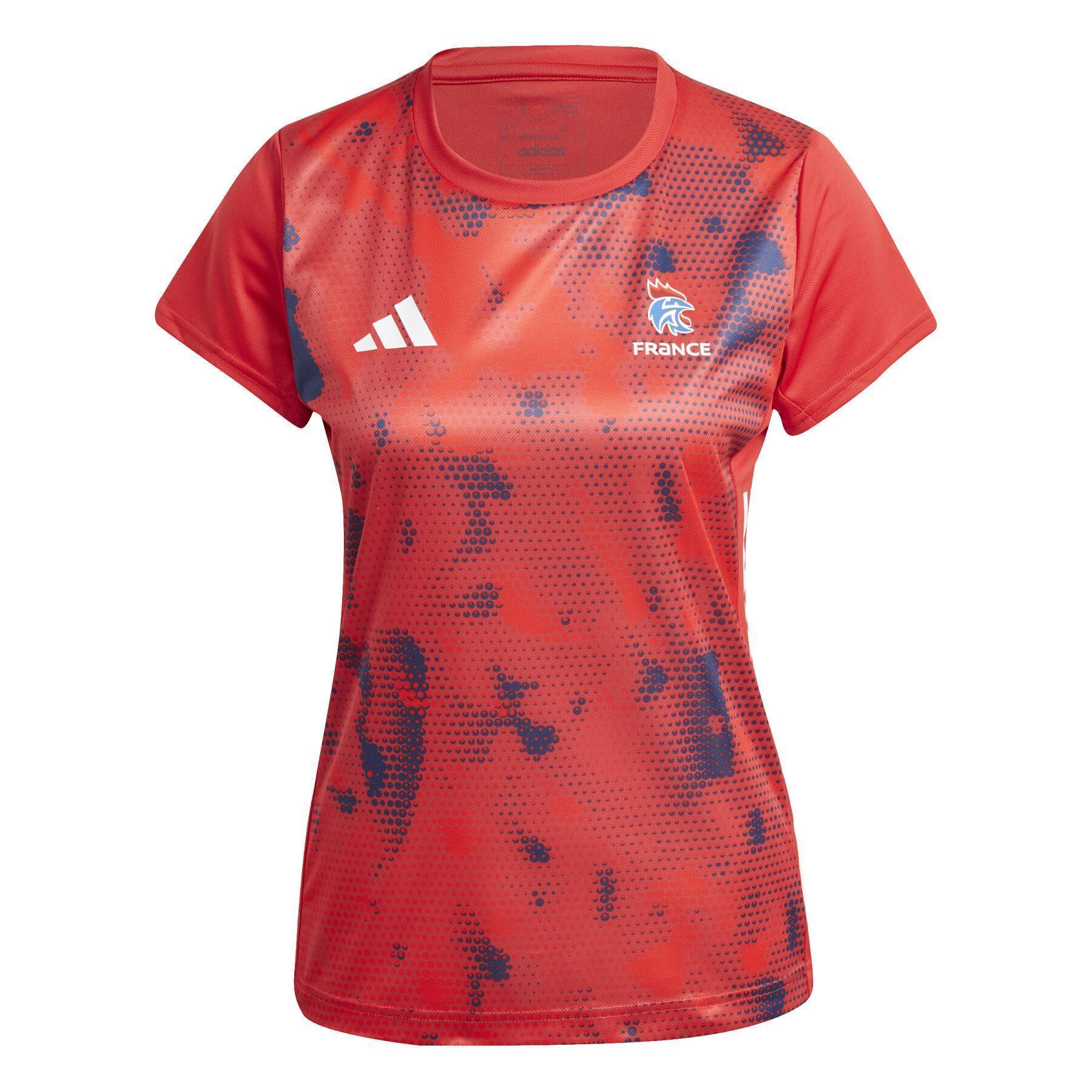 T-shirt femme Officiel d'Entrainement de l'Équipe de France 2023/24