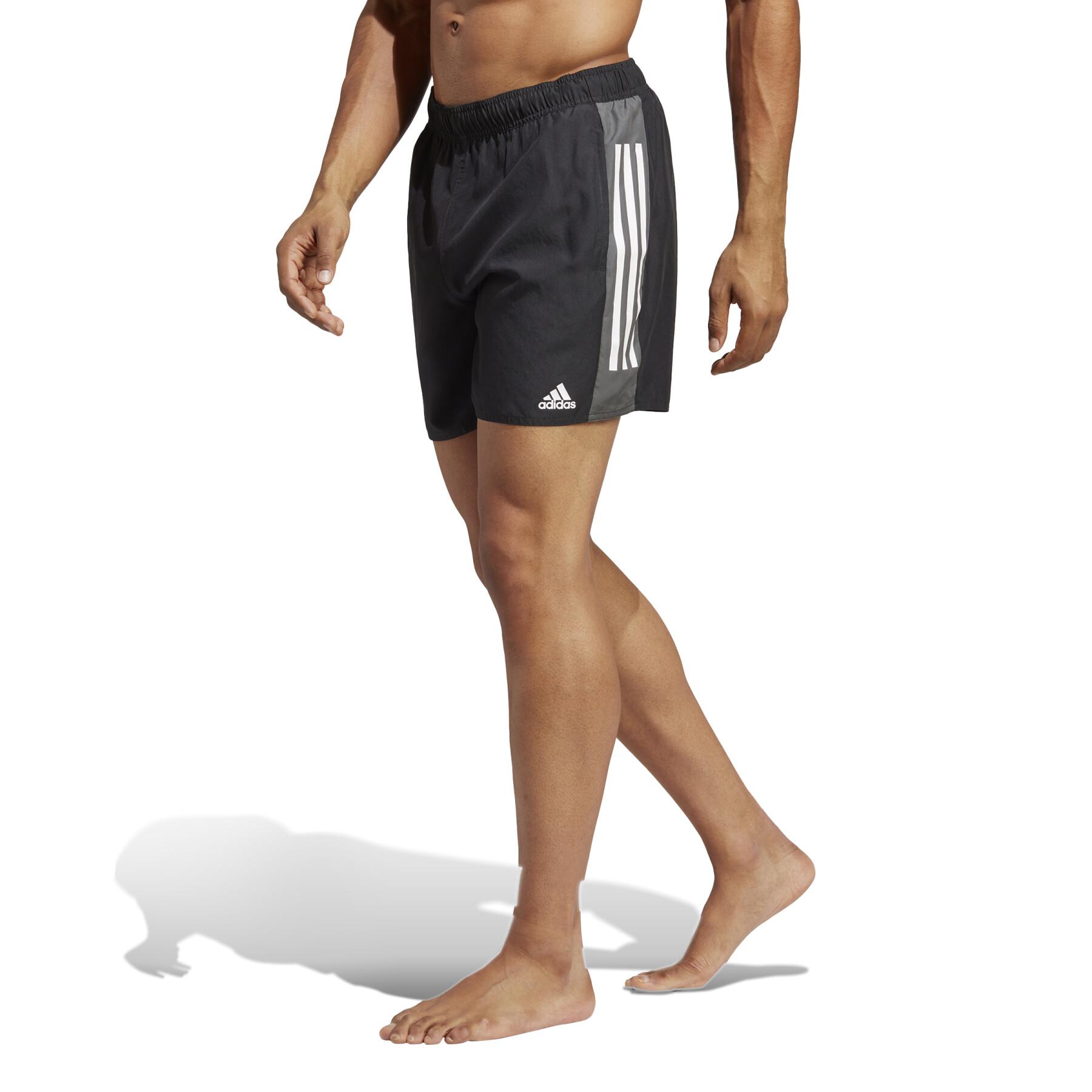 Short swim shorts with 3 stripes adidas Colorblock