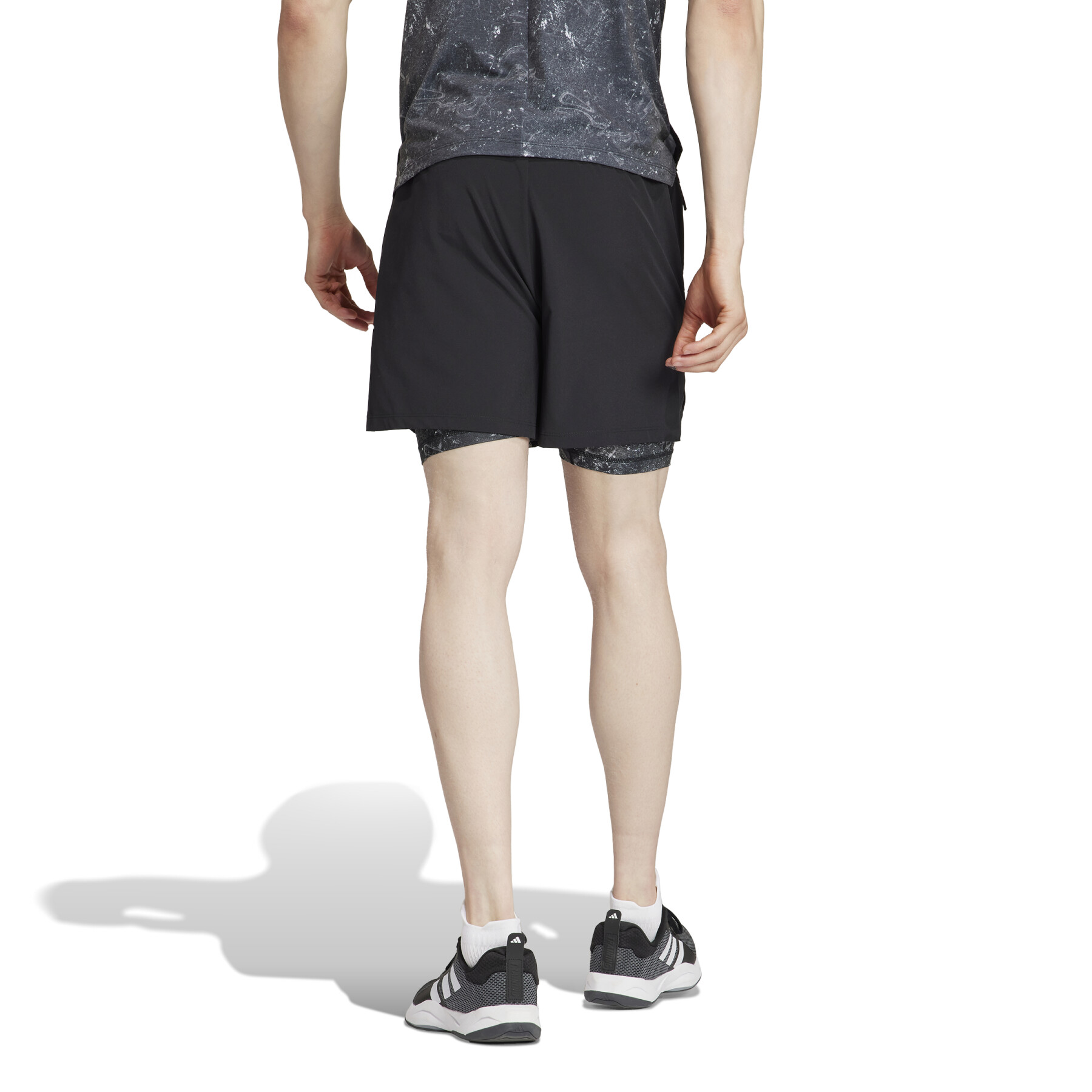 2 in 1 shorts adidas Power Workout