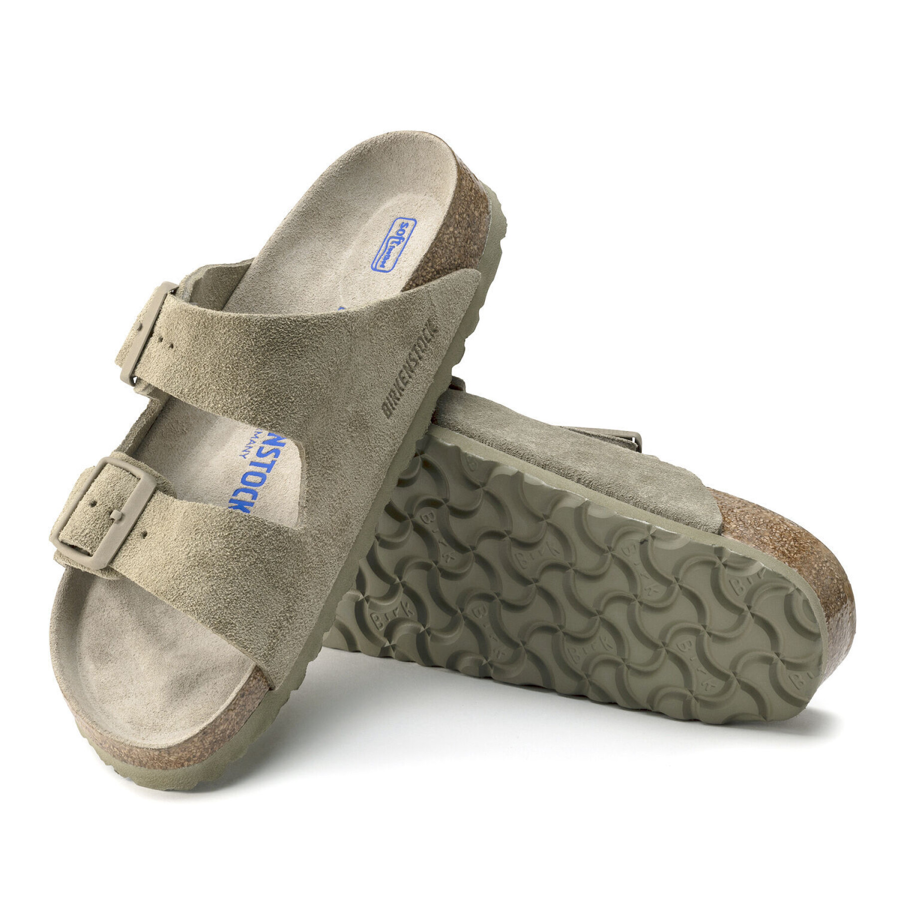 Leather sandals Birkenstock Arizona Suede