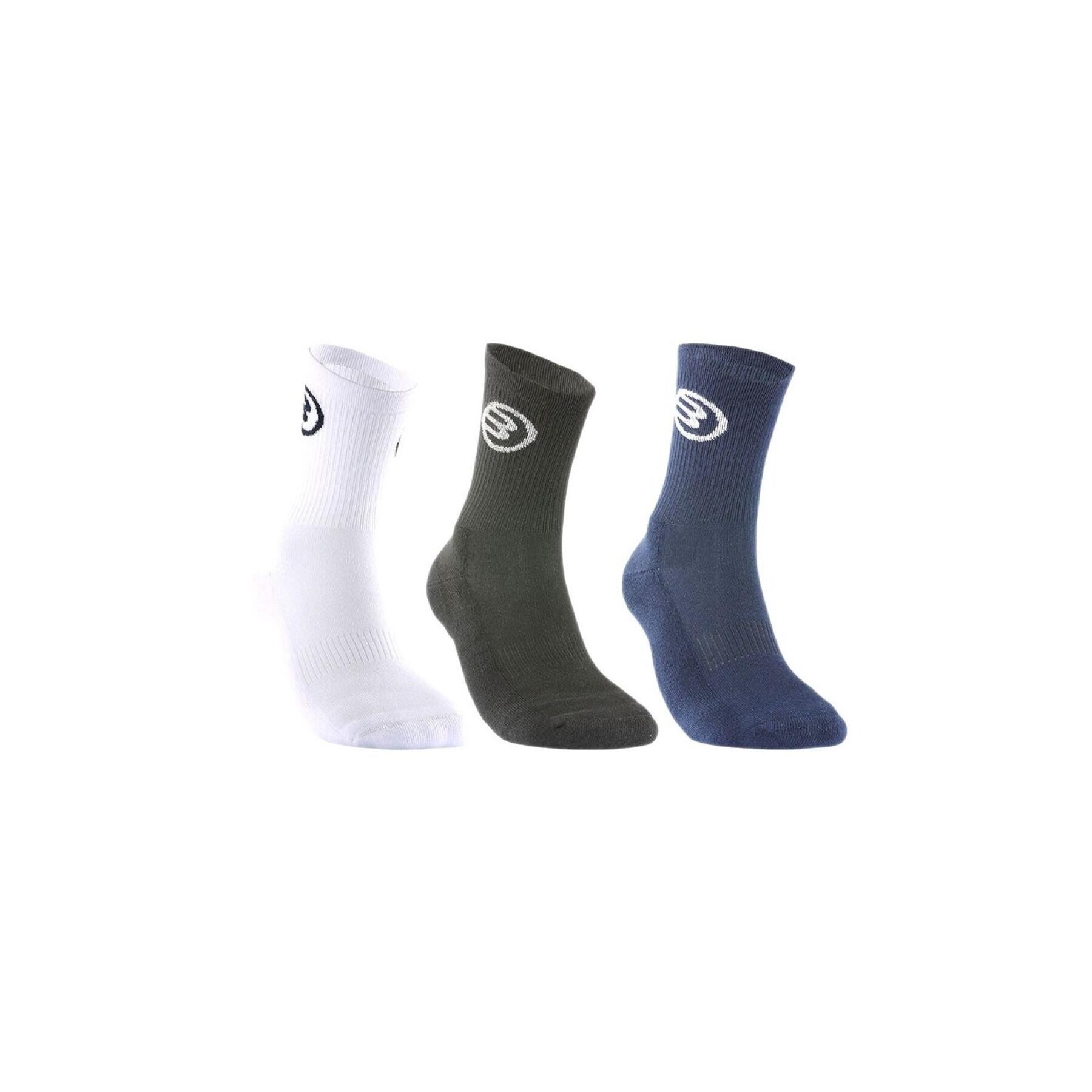 Set of 3 pairs of socks Bullpadel BP2309