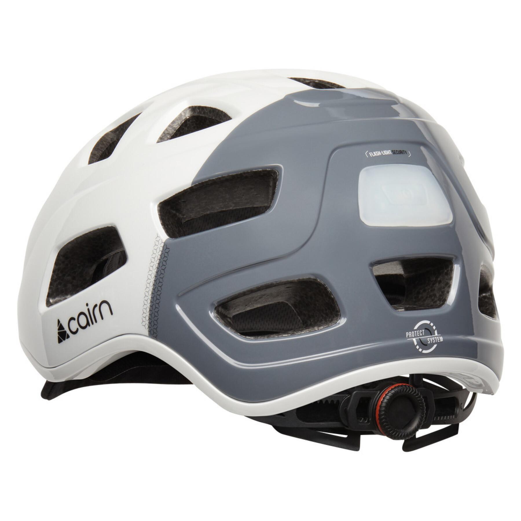 Bike helmet + led + usb Cairn Quartz