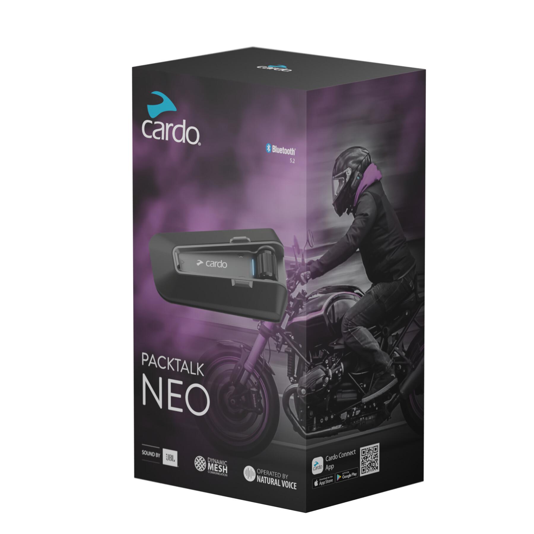 Motorcycle intercom bluetooth Cardo Neo Duo