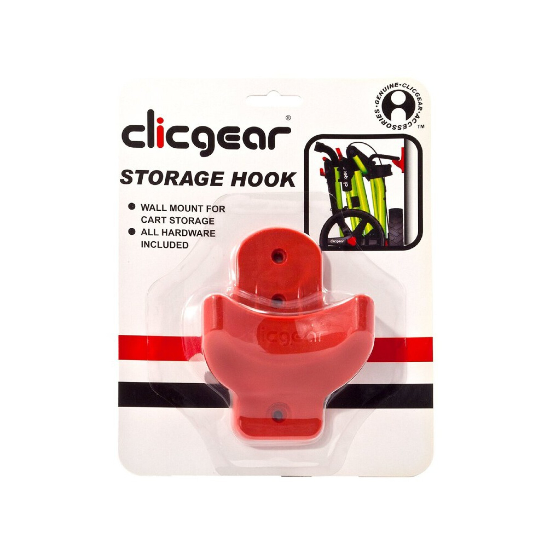 Storage hook Clicgear