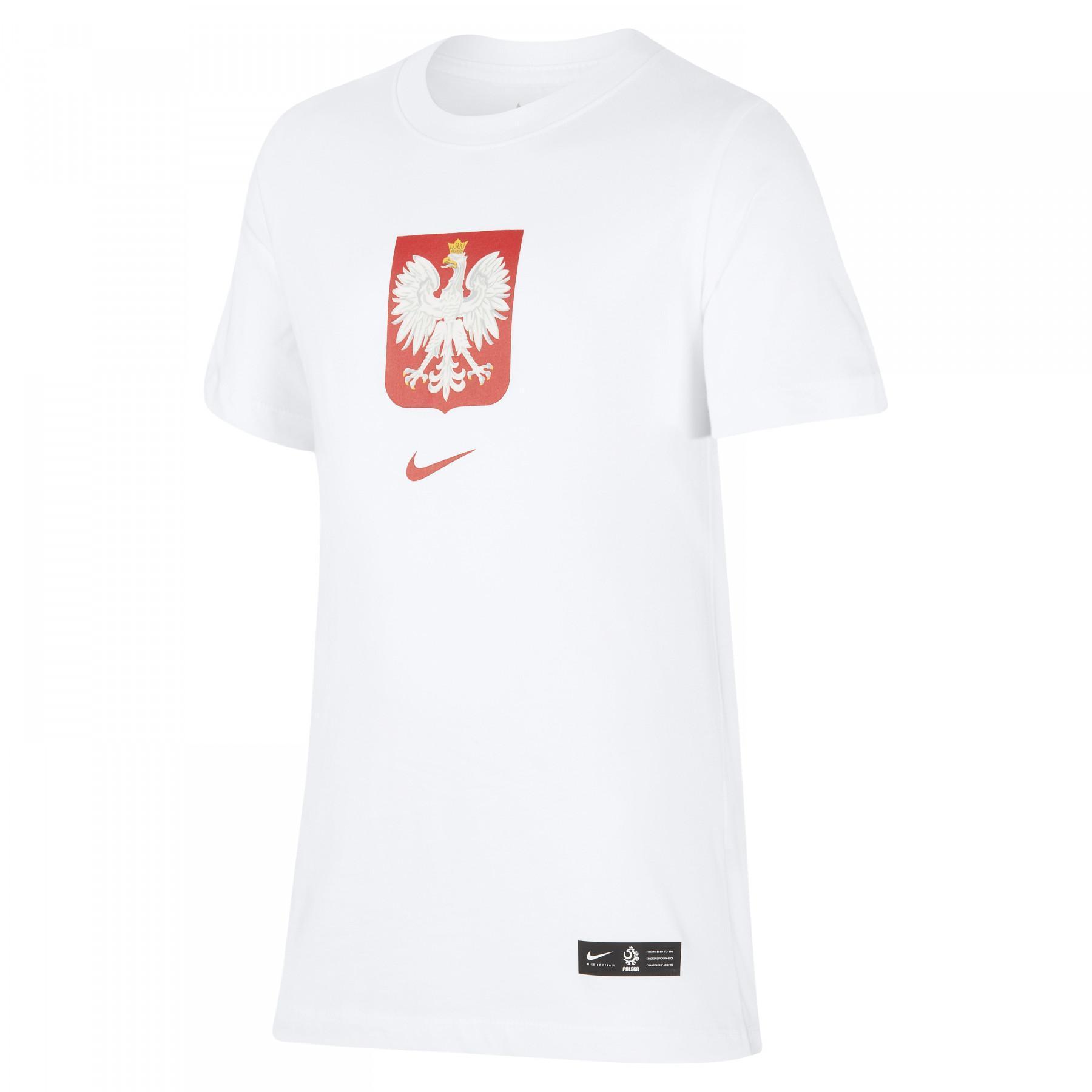 Child's T-shirt Pologne Evergreen Crest