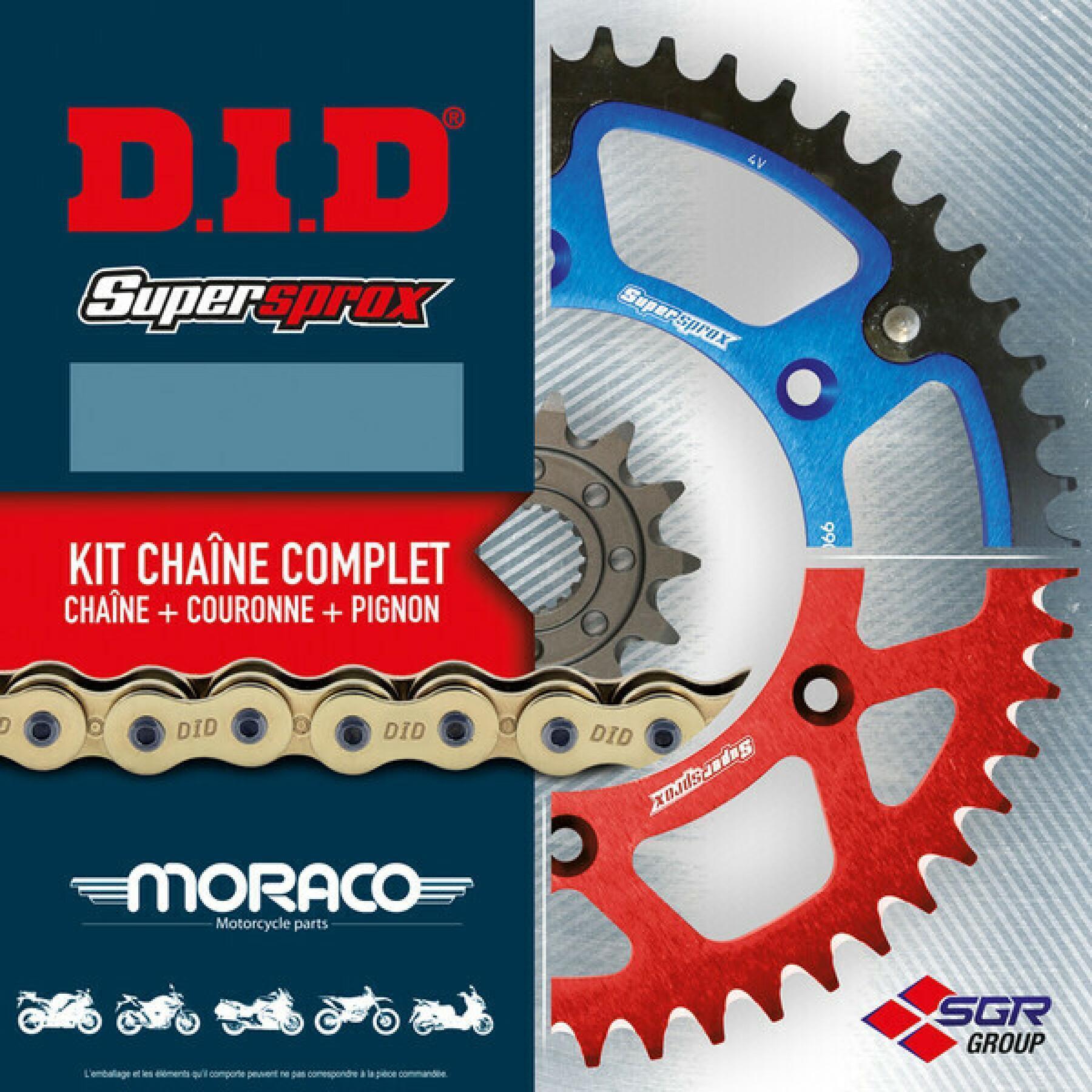 Motorcycle chain kit D.I.D Derbi 50 GPR R 01-03