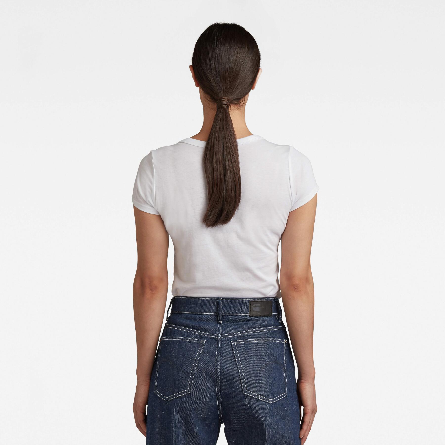 Women's short sleeve T-shirt G-Star Eyben slim r t