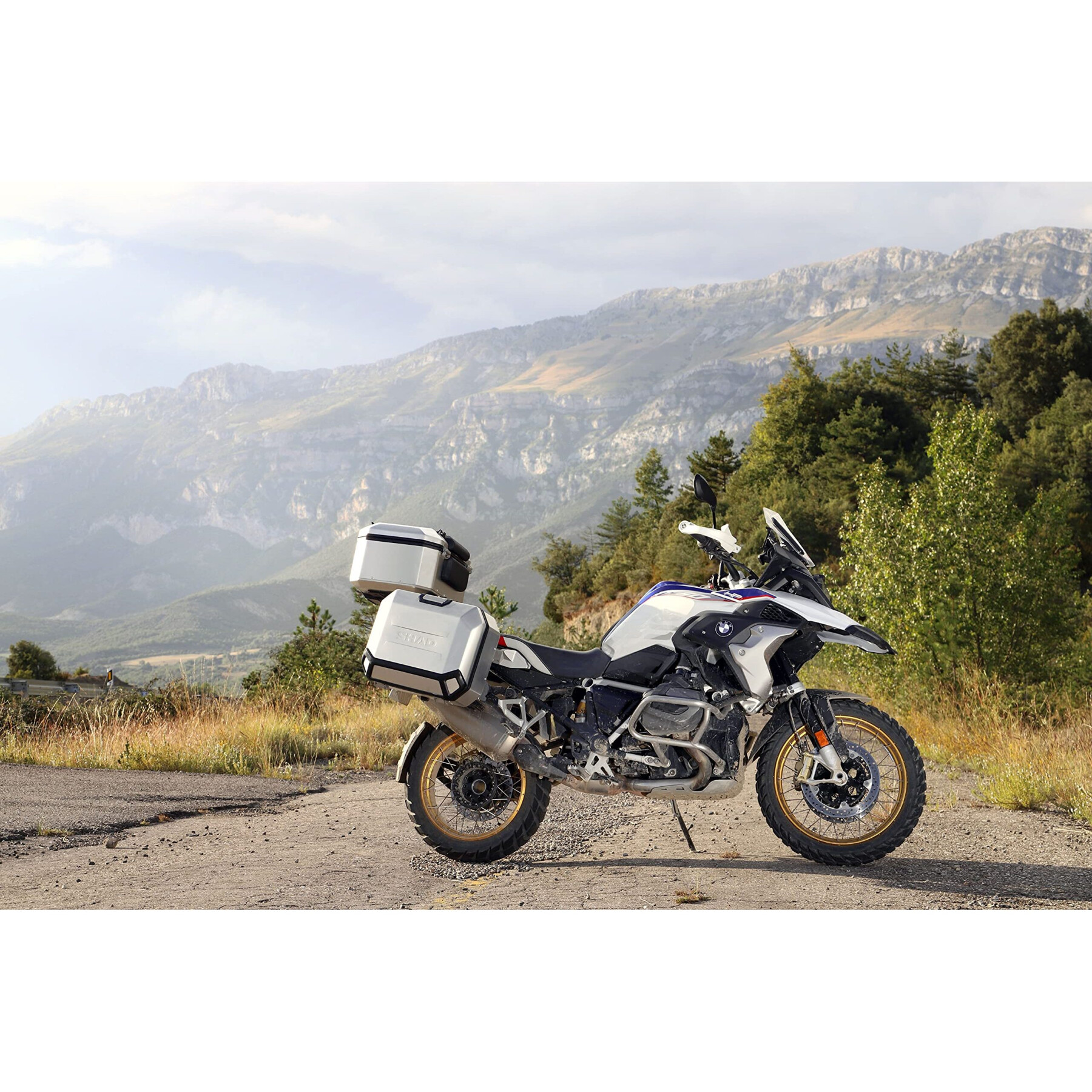 Motorcycle top case backrest Shad Terra