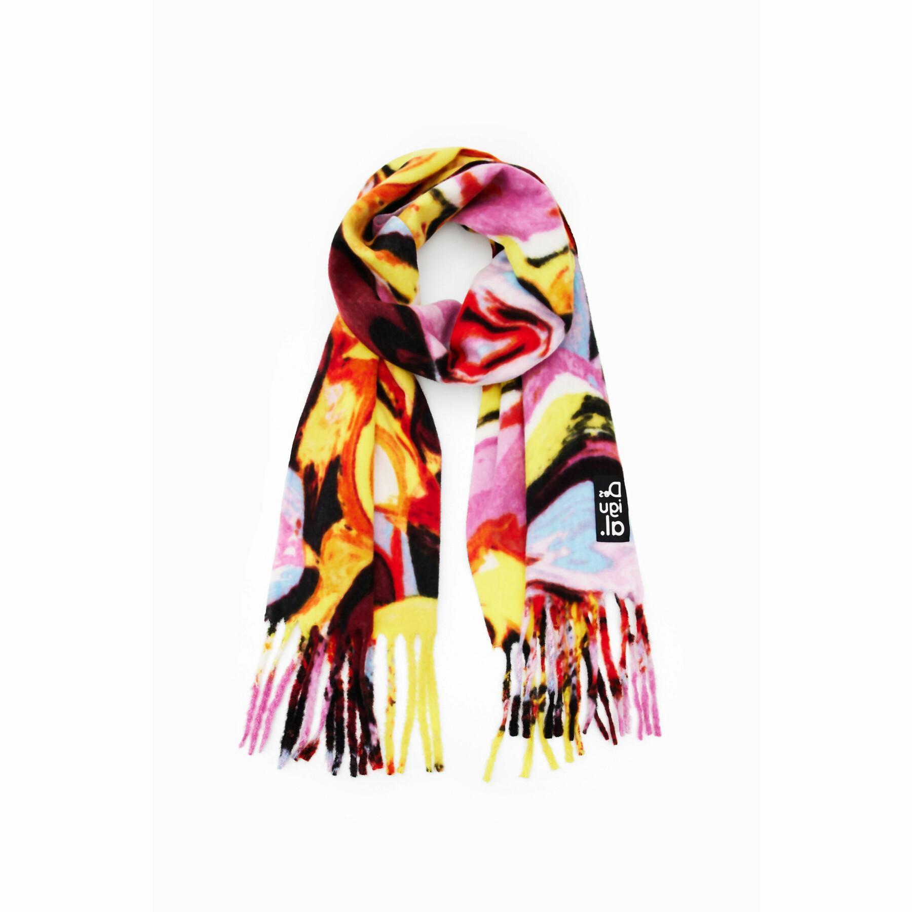 women's scarf Desigual Inca Cork Fur Big