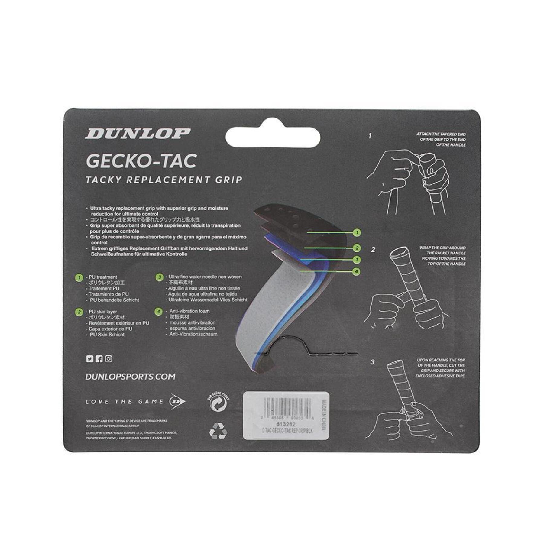 Spare tennis grip Dunlop Gecko-Tac