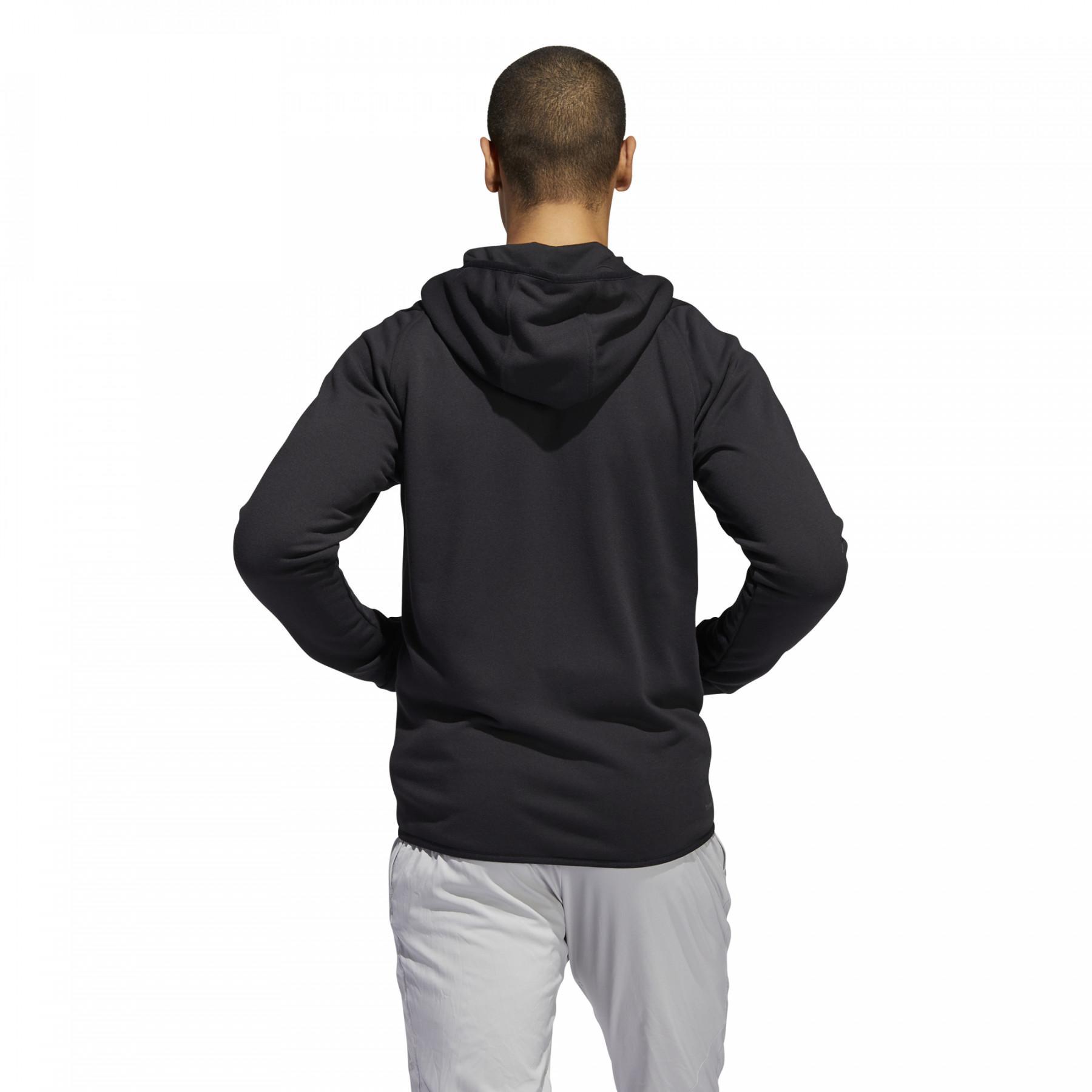 Hooded sweatshirt adidas FreeLift Prime