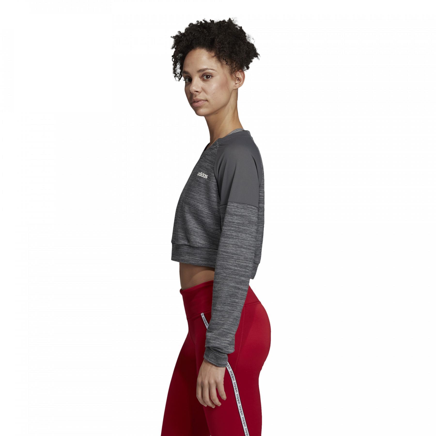 Women's sweatshirt adidas Xpressive Cropped