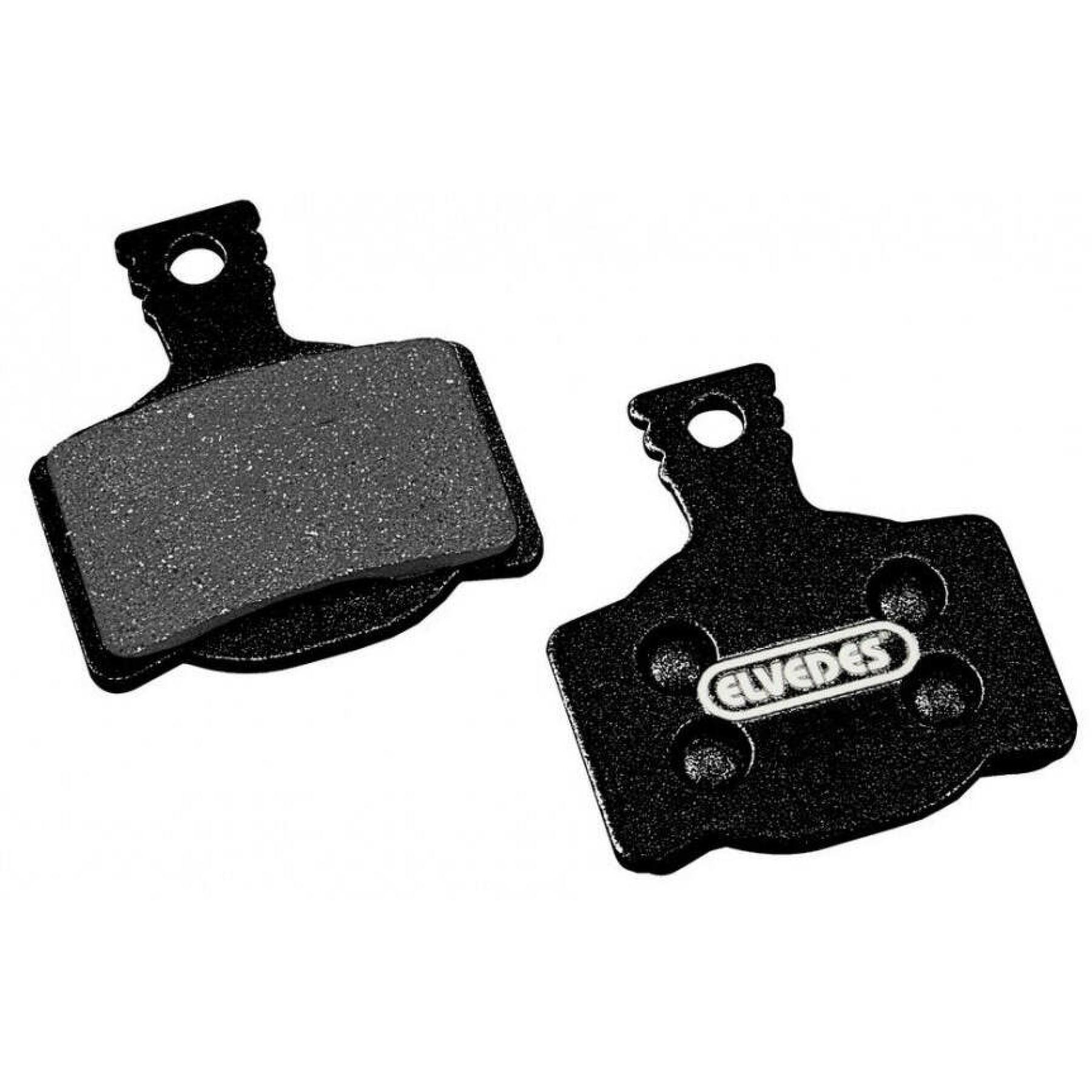 Pair of metal/carbon bicycle brake pads Elvedes Magura MT2, MT4, MT6, MT8, MTSport