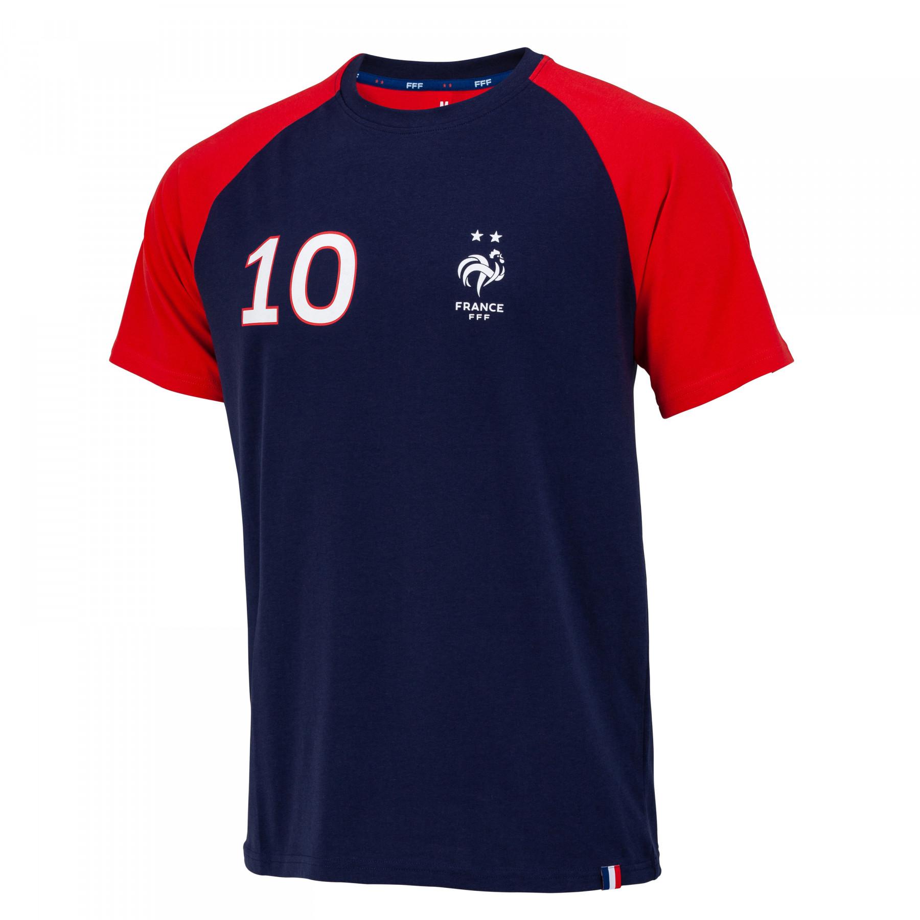 T-shirt child fff player mbappé n°10