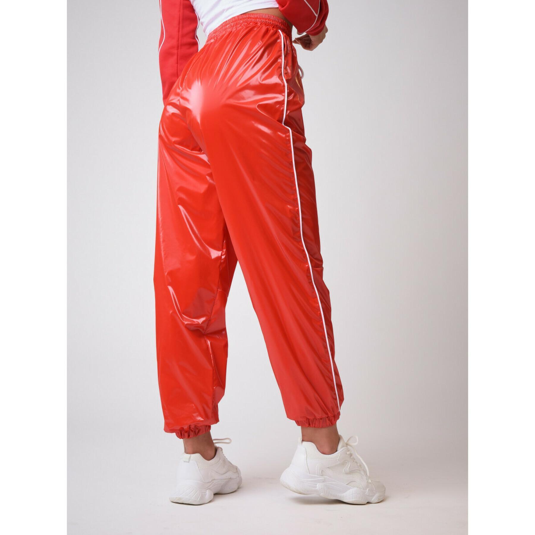 Women's vinyl effect jogging suit Project X Paris