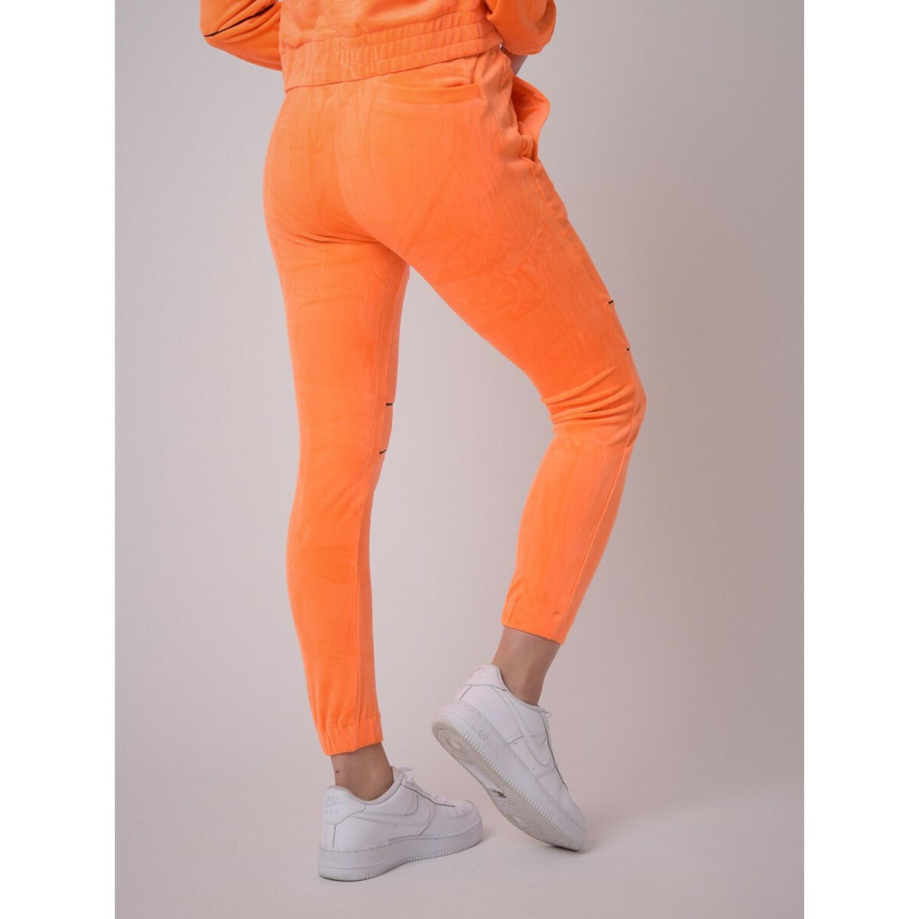 Basic jogging suit with contrasting piping for women Project X Paris