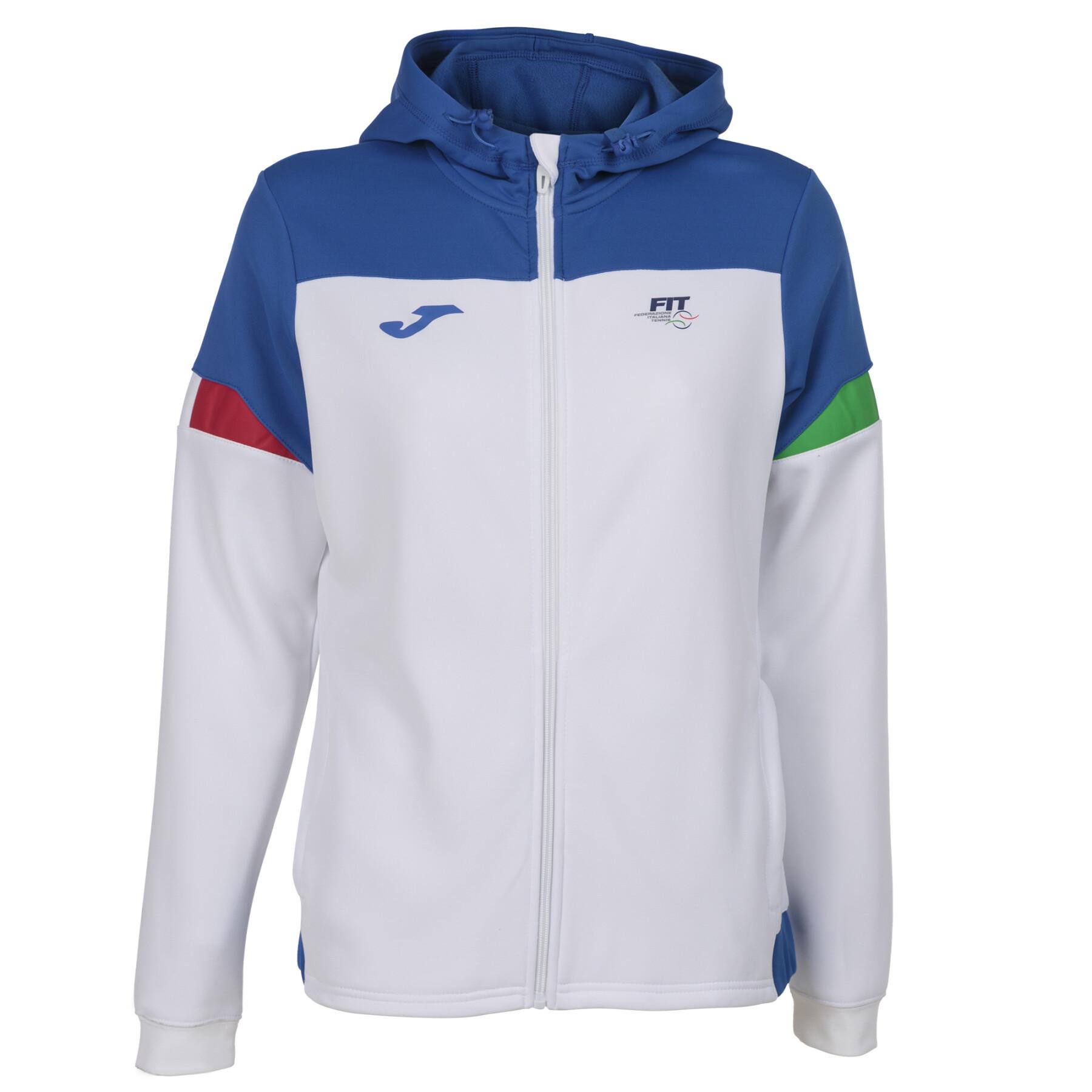 Italian tennis federation jacket for women Joma