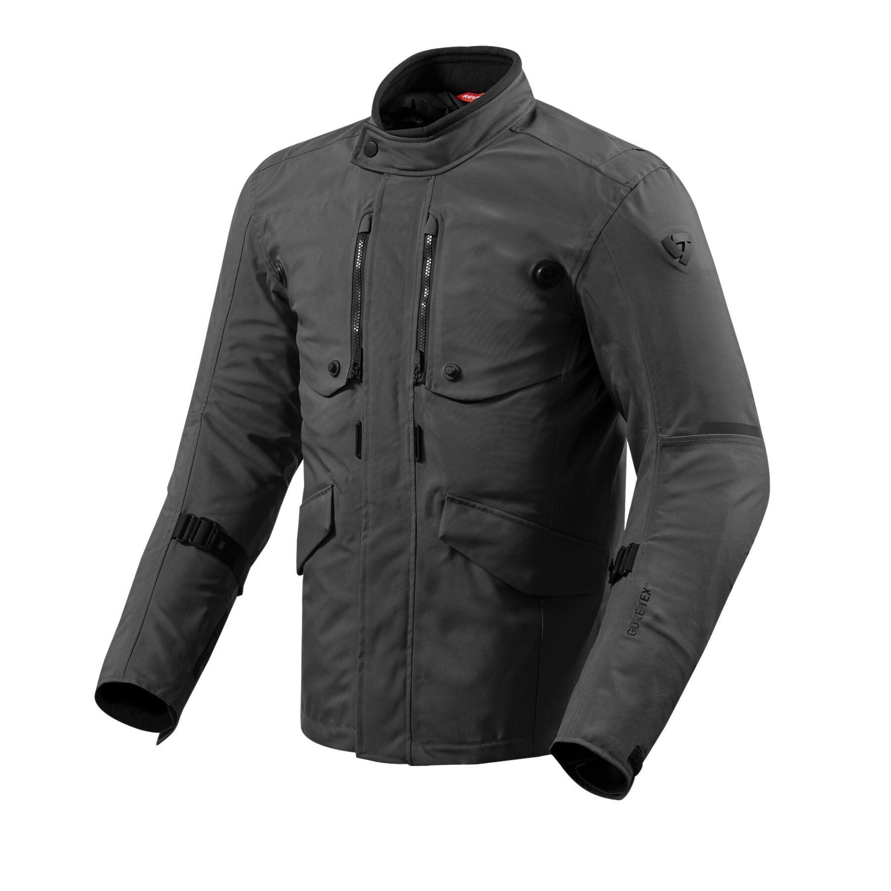 Motorcycle jacket Rev'it Trench GTX