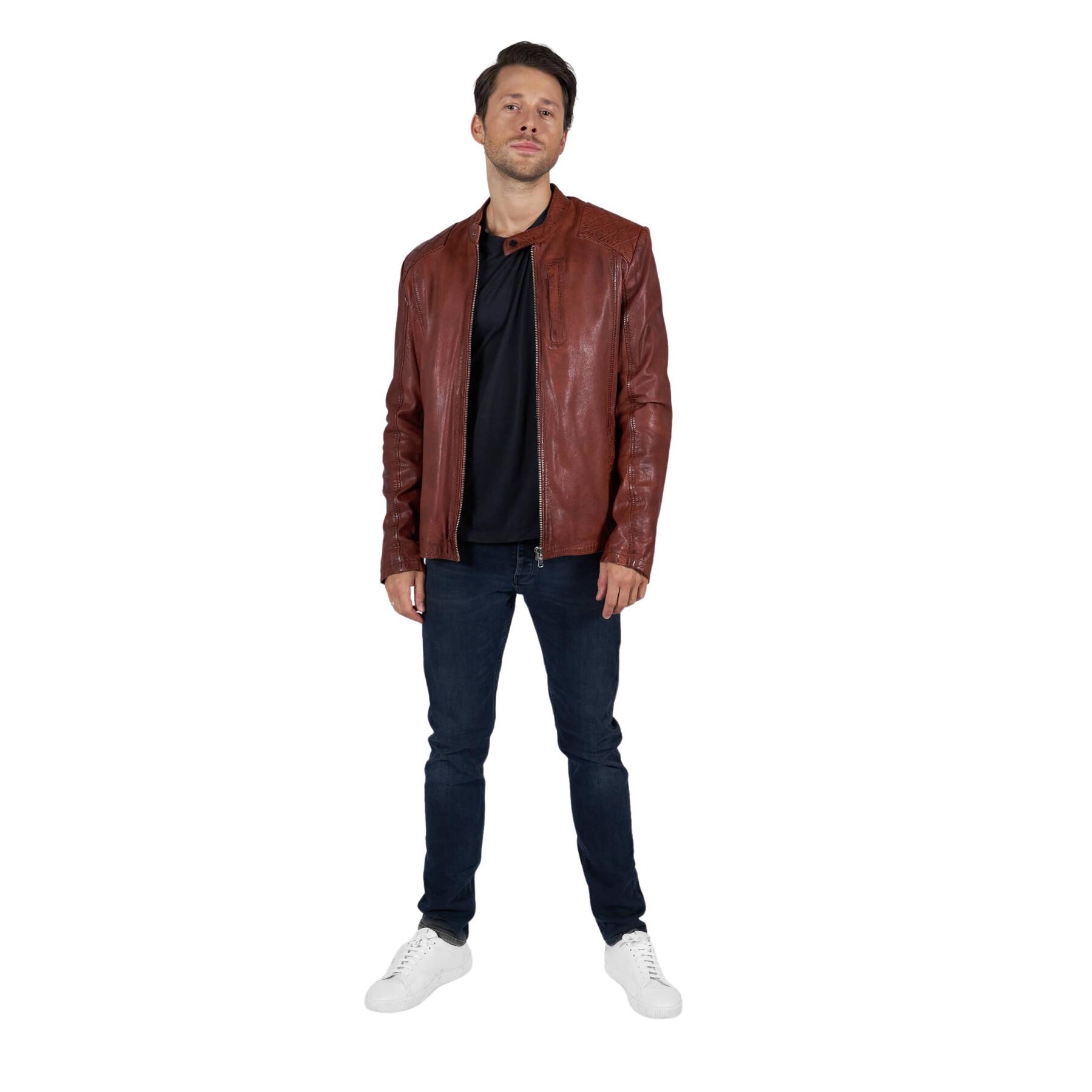 Leather jacket Freaky Nation Kiano-FN | Jacken