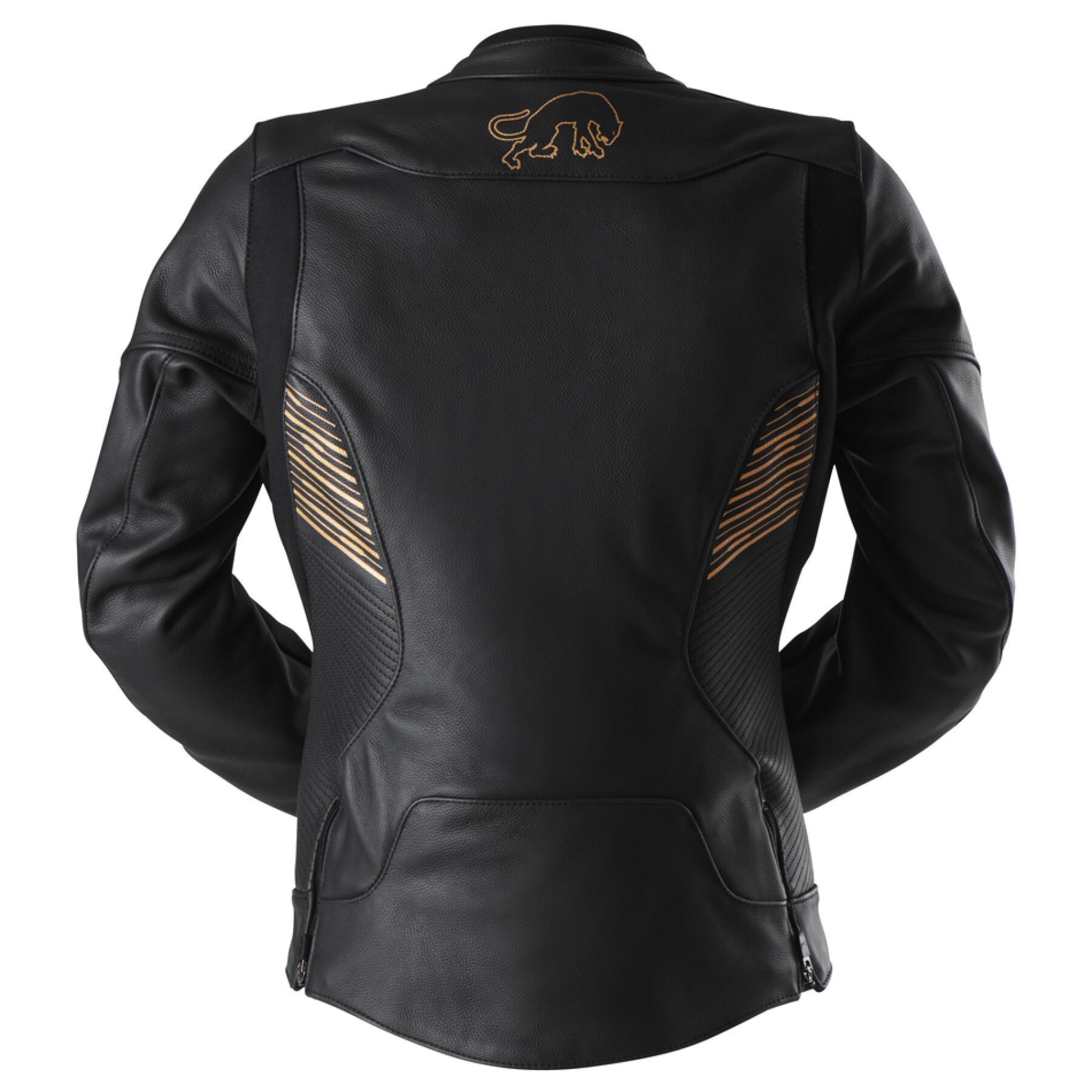 Leather motorcycle jacket for women Furygan Alba