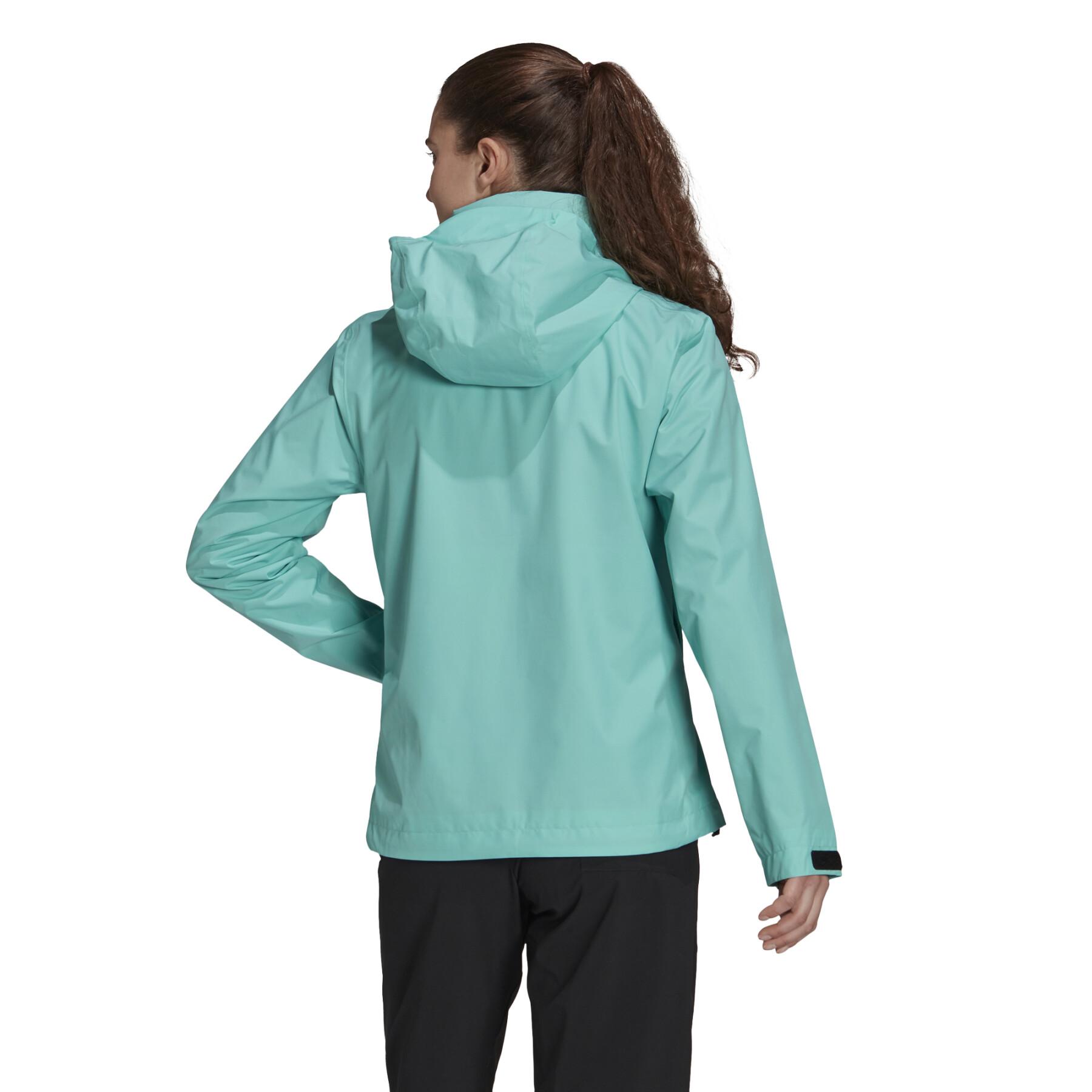 Women's rain jacket adidas Terrex Primegreen