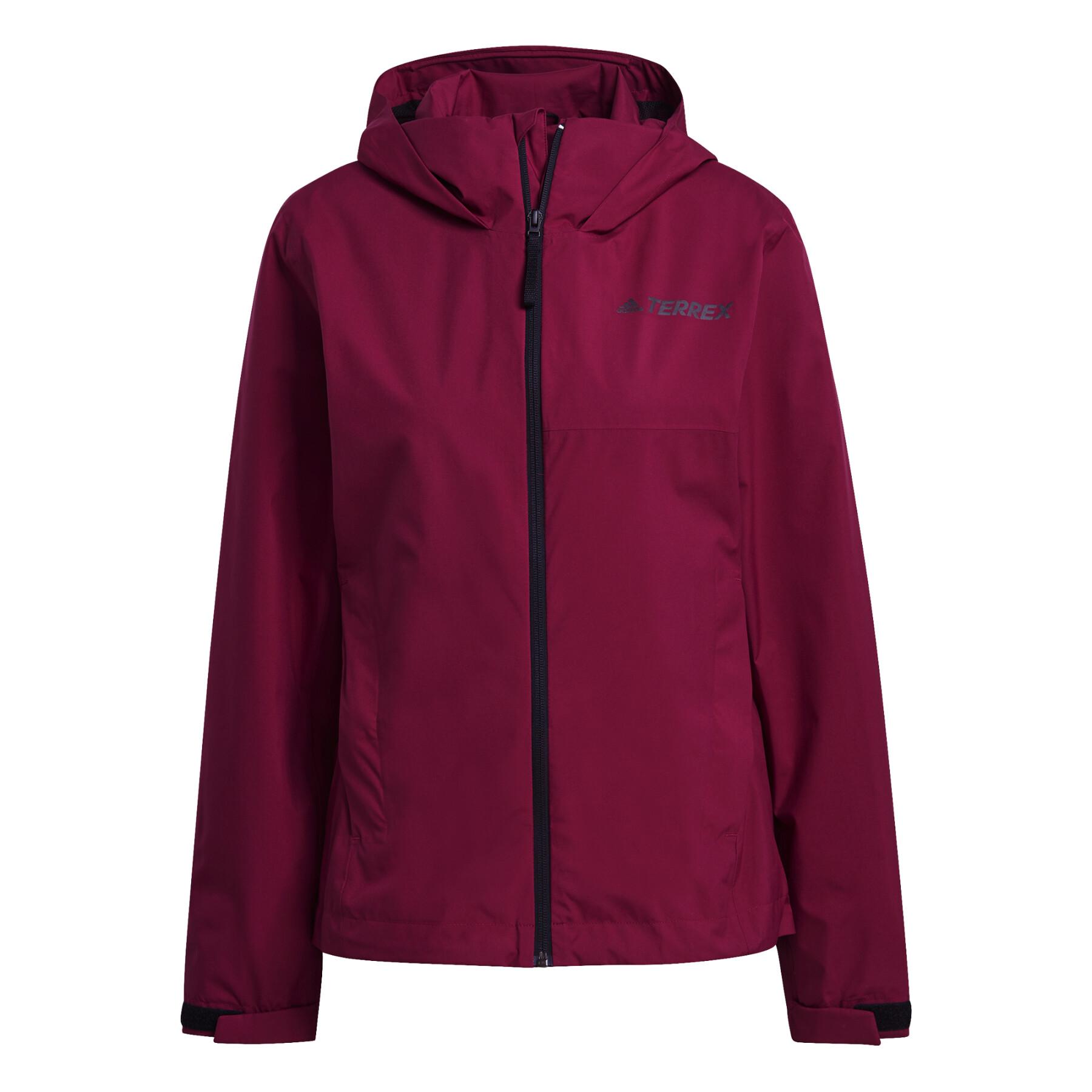 Women's rain jacket adidas Terrex Multi Rain.Rdy Primegreen Two-Layer