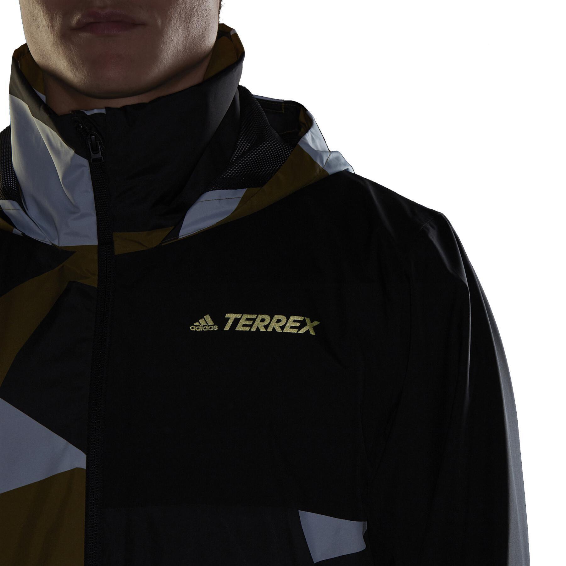 Rain jacket adidas Terrex Primegreen Allover