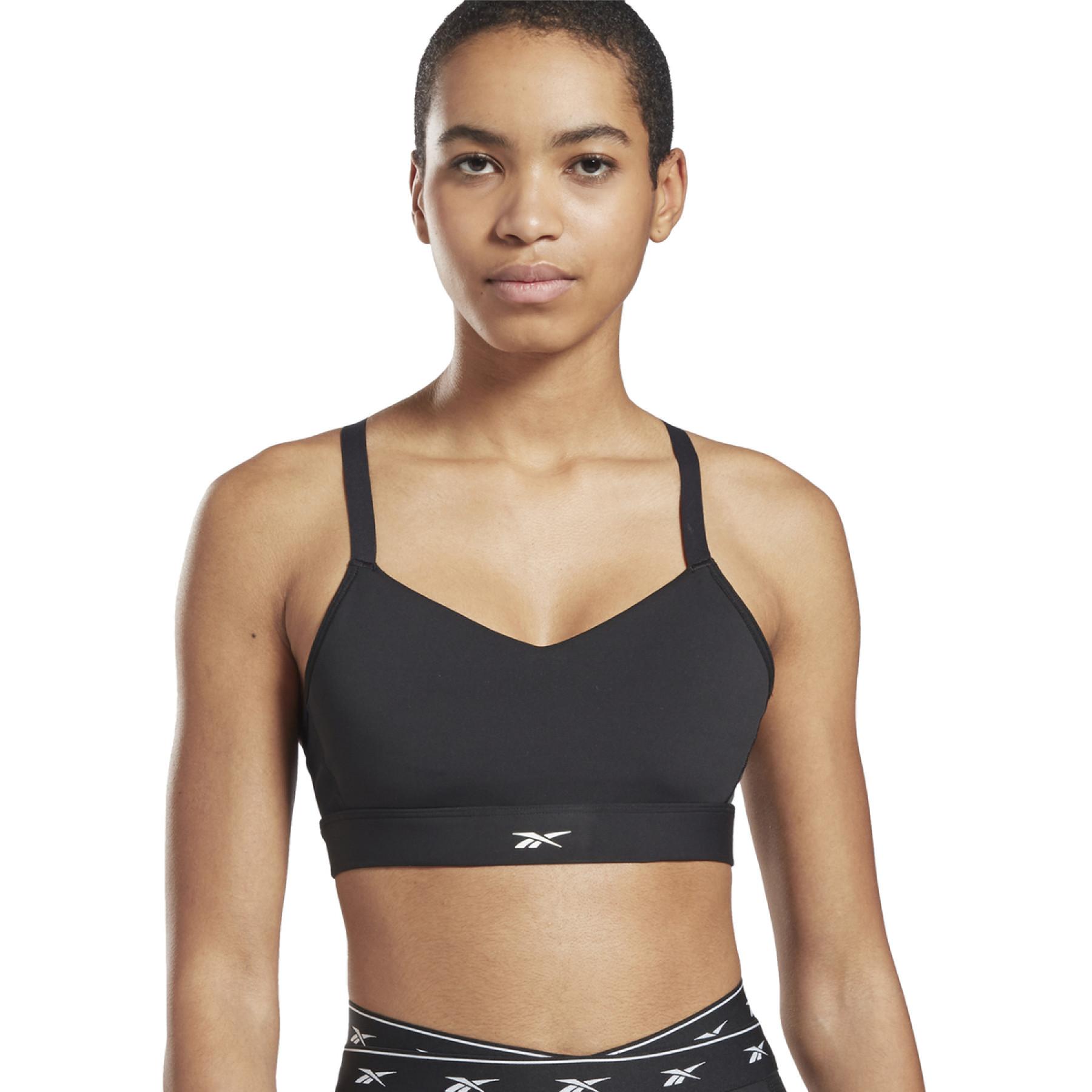 Women's bra Reebok Lux Strappy Medium-Impact Sports