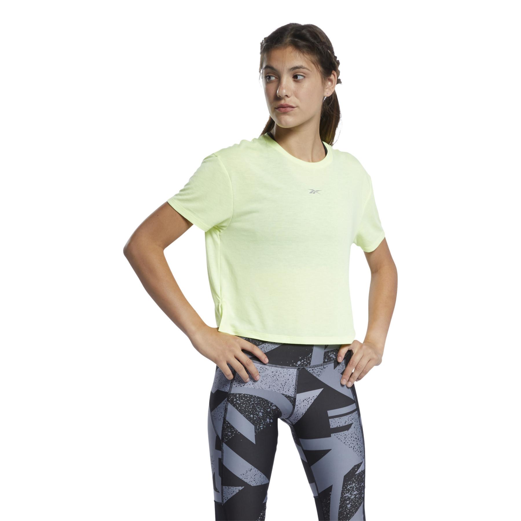 Women's T-shirt Reebok Run Essentials Sleeve Graphic