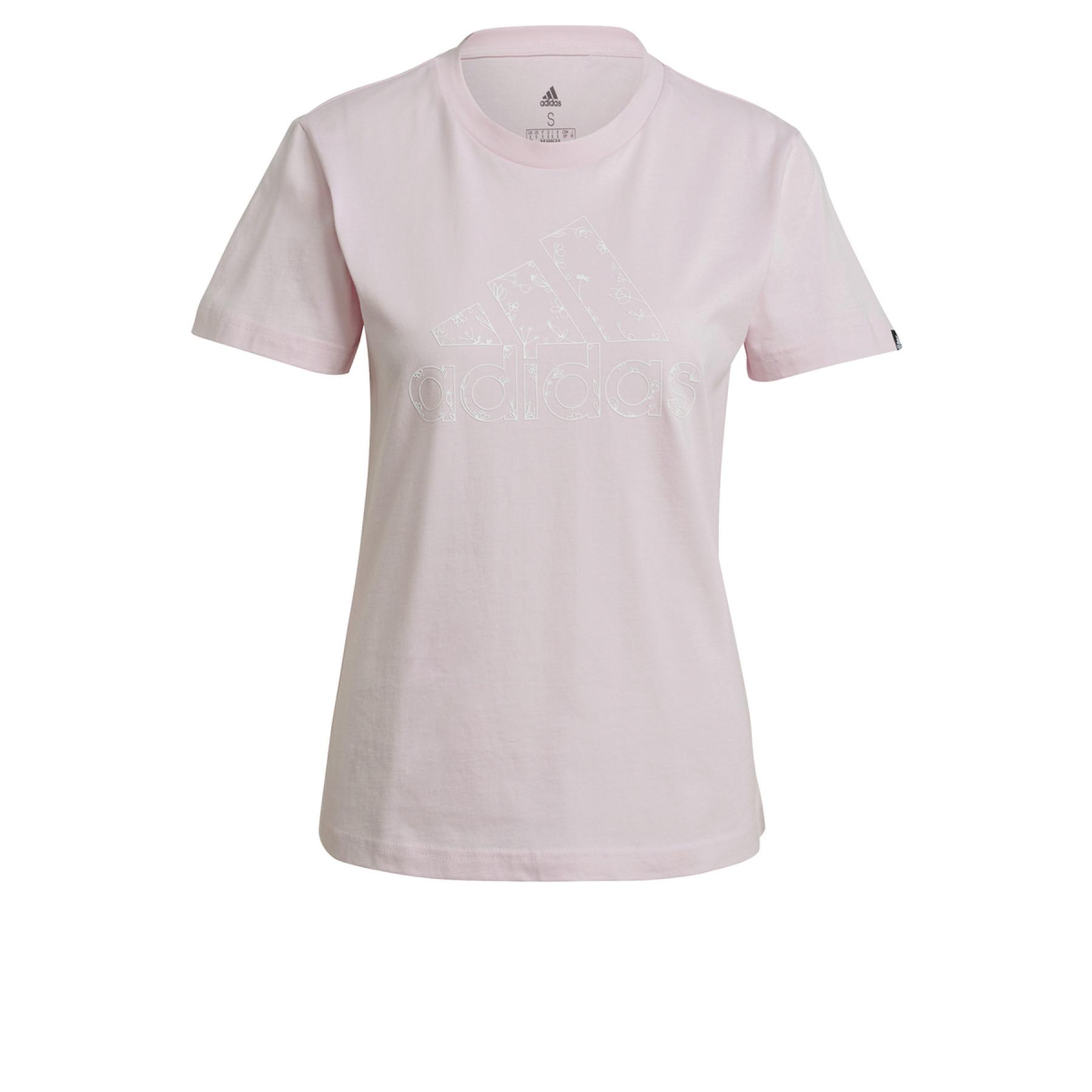 Women's T-shirt adidas Outlined Flora Graphic