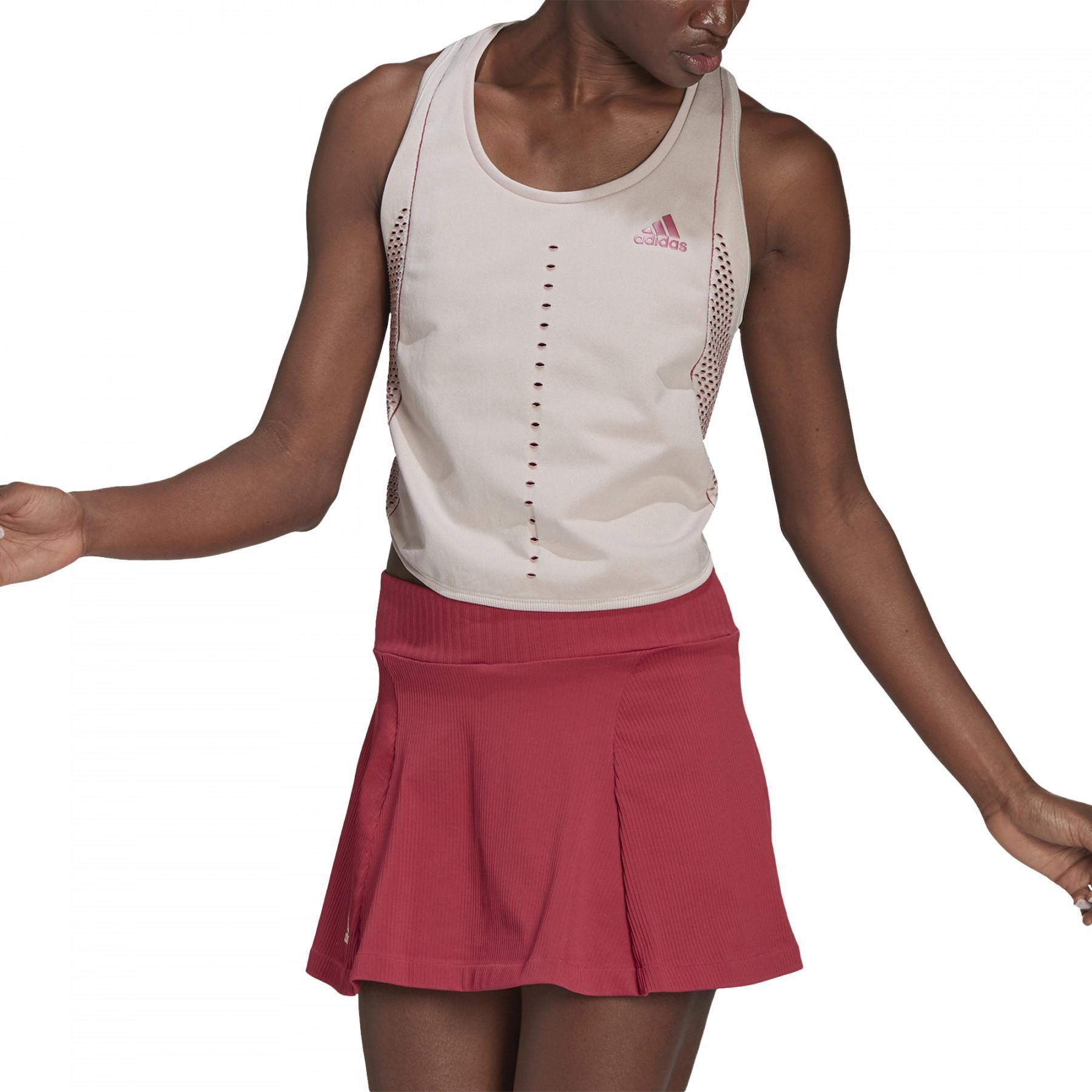 Women's knitted tank top adidas Tennis Primeblue