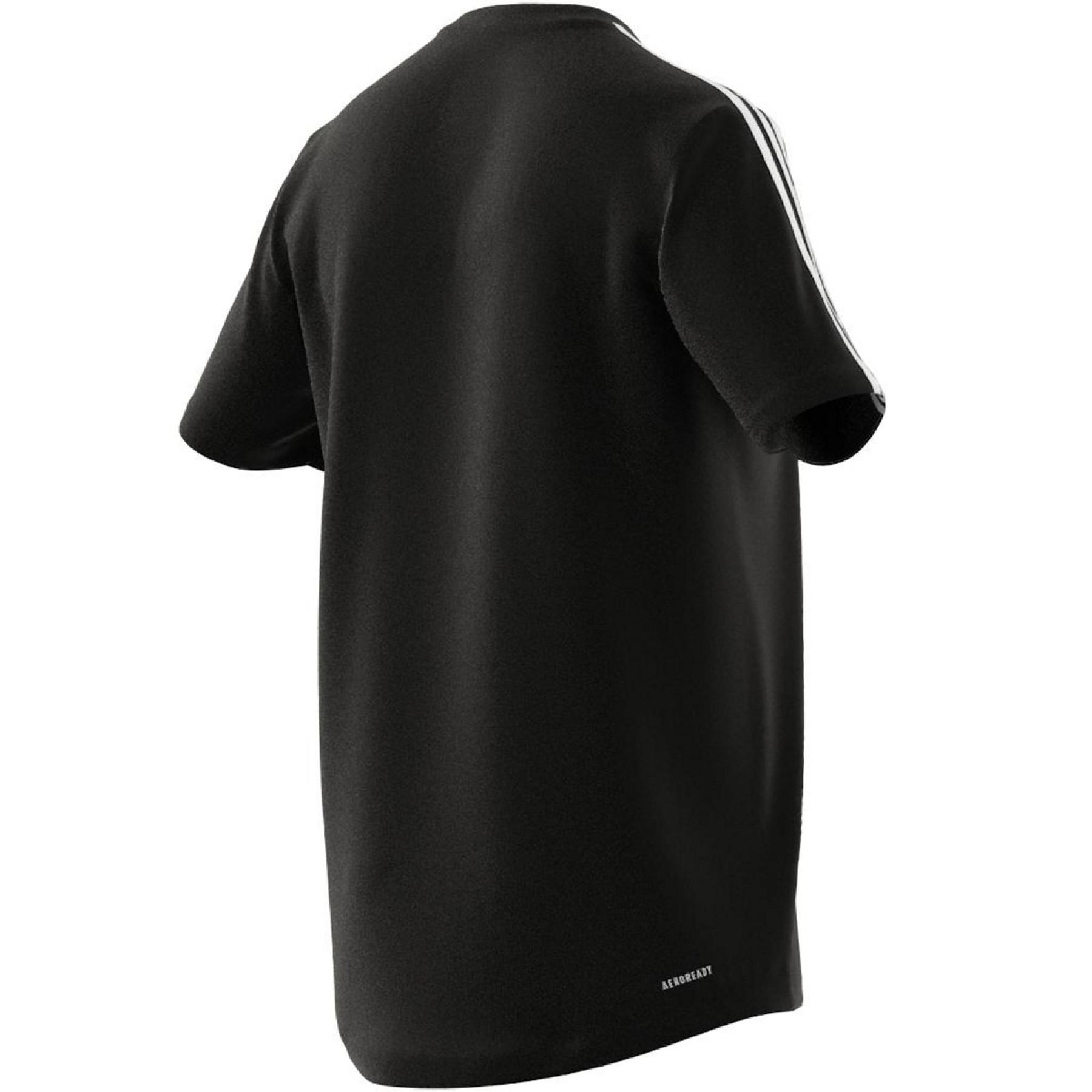 T-shirt adidas Aeroready Designed To Move Sport 3-Bandes