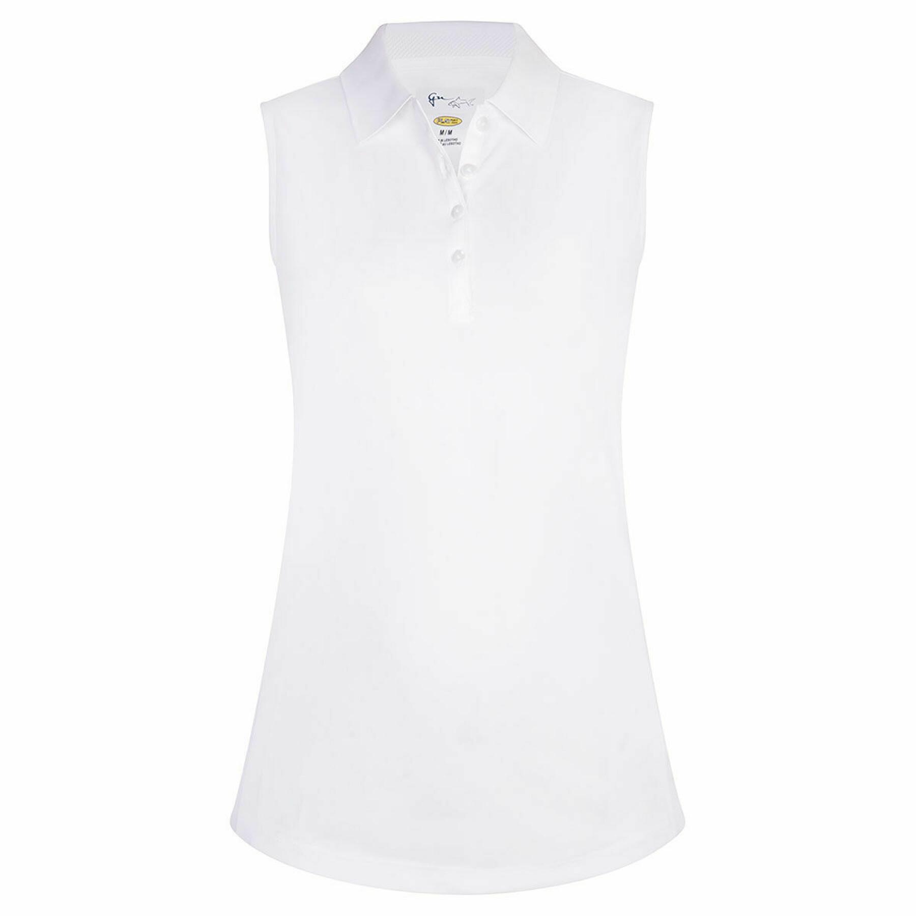 Sleeveless women's polo shirt Greg Norman