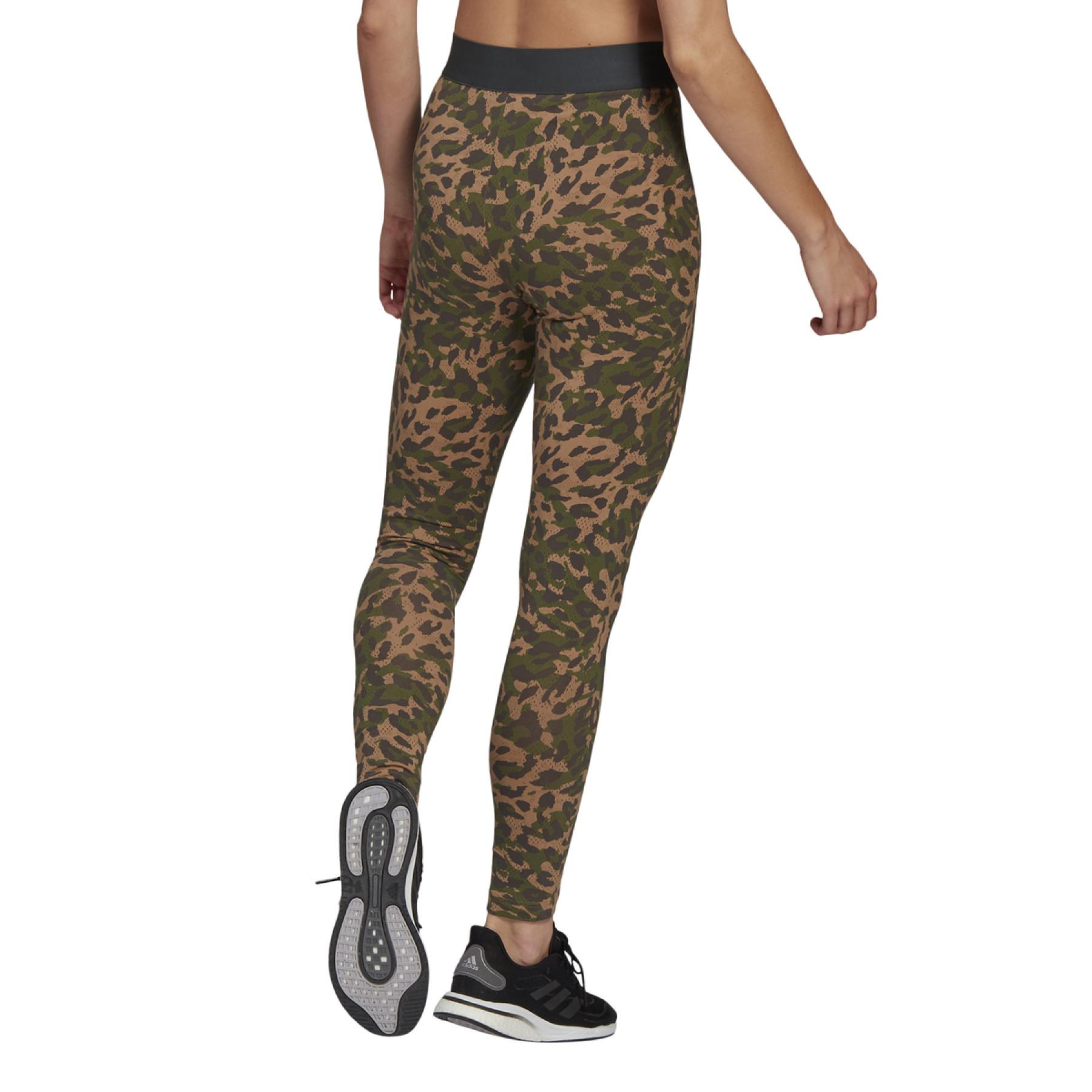 Women's Legging adidas Sportswear Leopard-Imprimé Cotton