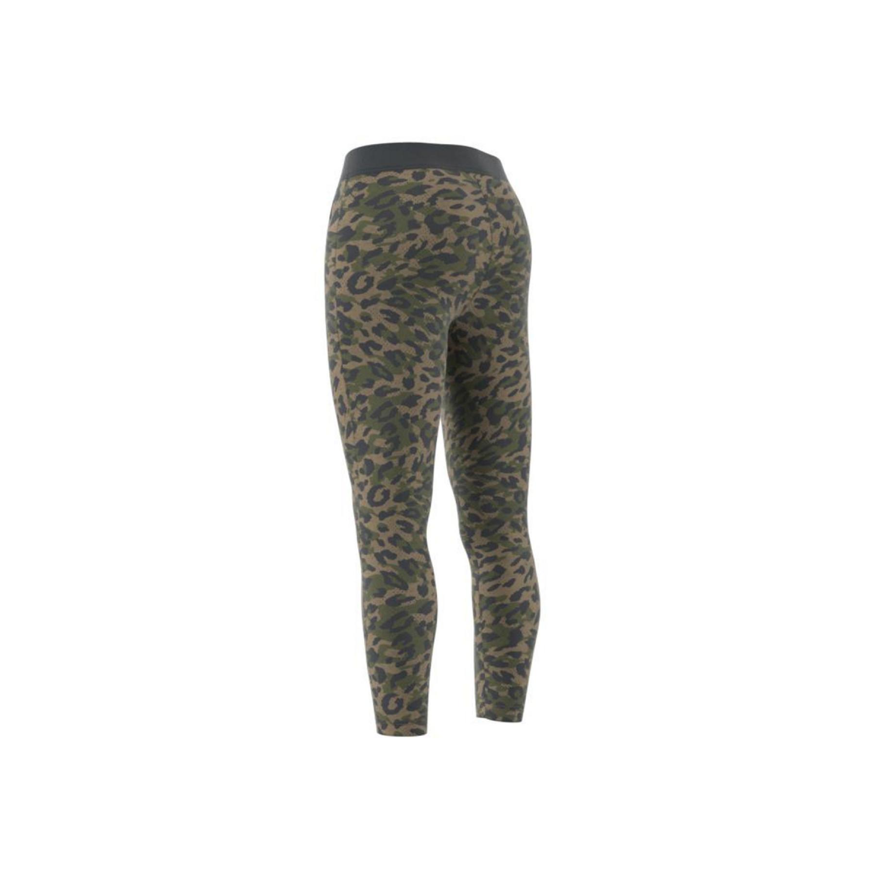Women's Legging adidas Sportswear Leopard-Imprimé Cotton