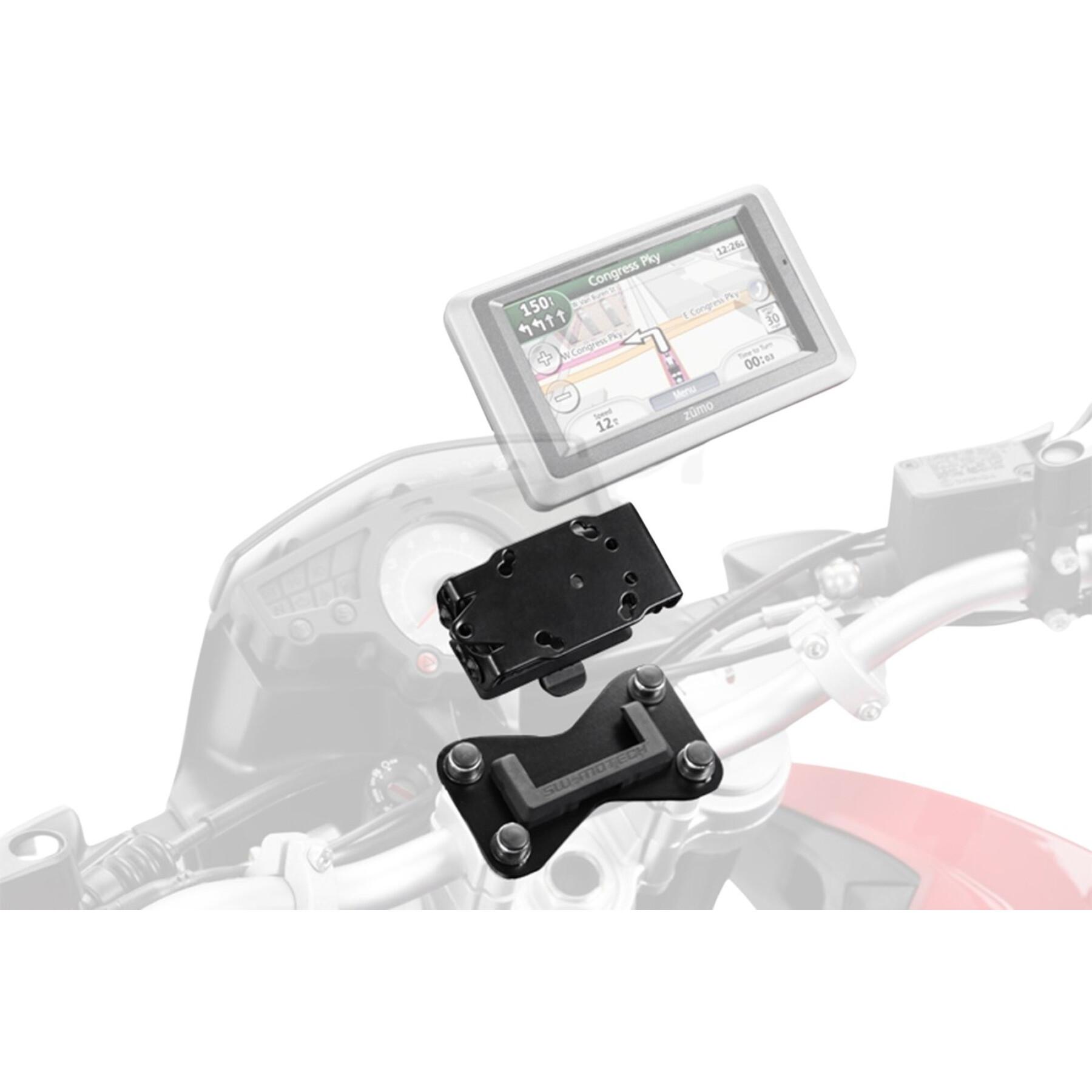 Motorcycle gps support SW-Motech Quick-Lock Bmw R1200Gs 2008-2009